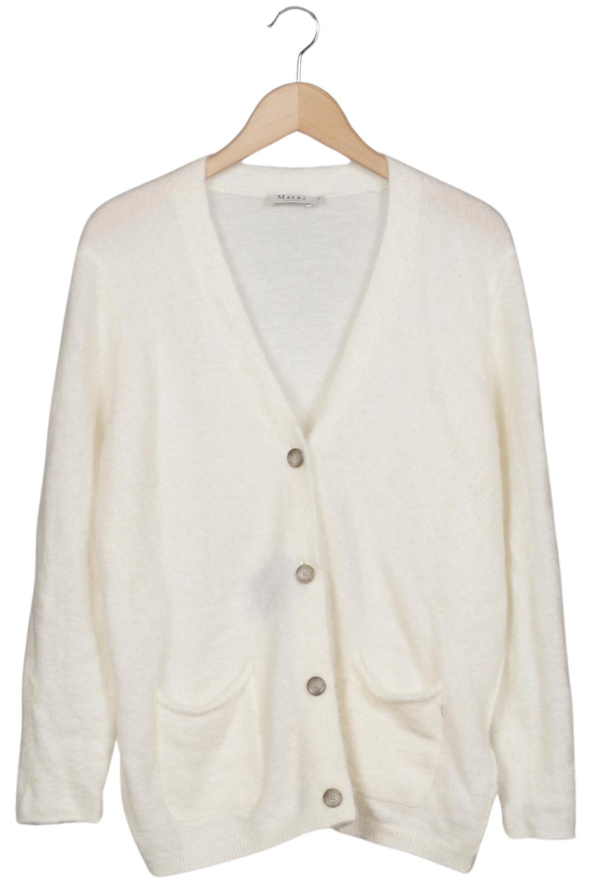 

Maerz Damen Strickjacke, cremeweiß, Gr. 44