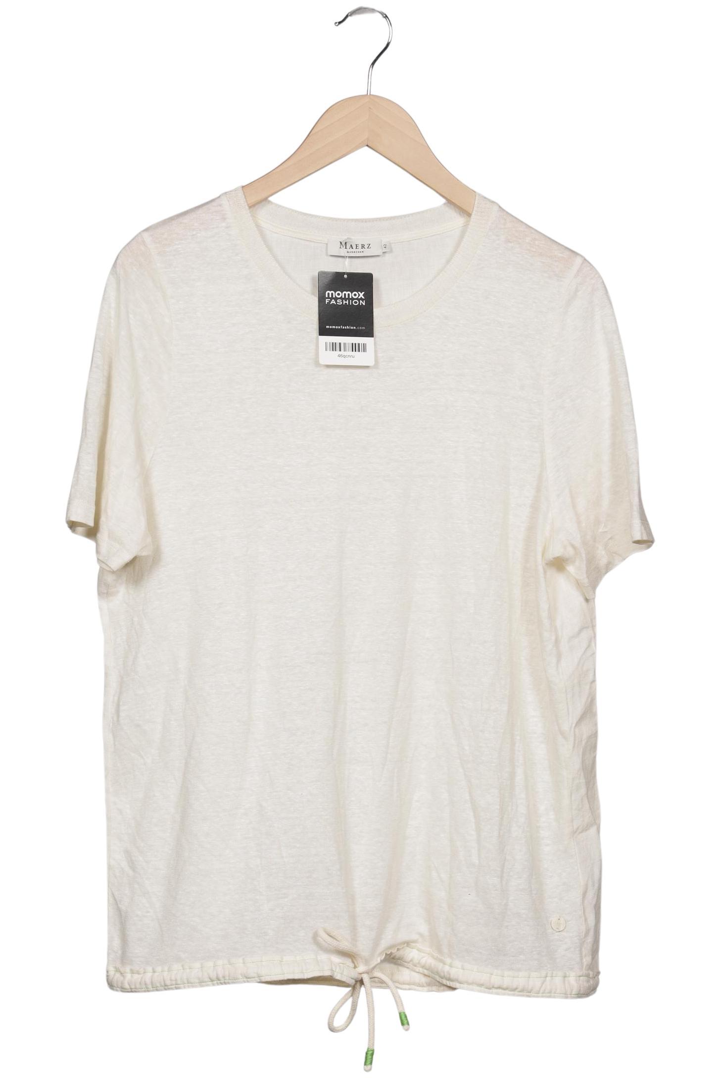 

Maerz Damen T-Shirt, cremeweiß, Gr. 42