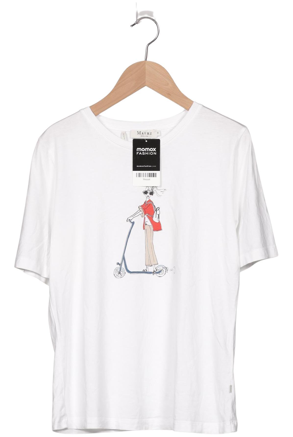 

Maerz Damen T-Shirt, weiß, Gr. 36