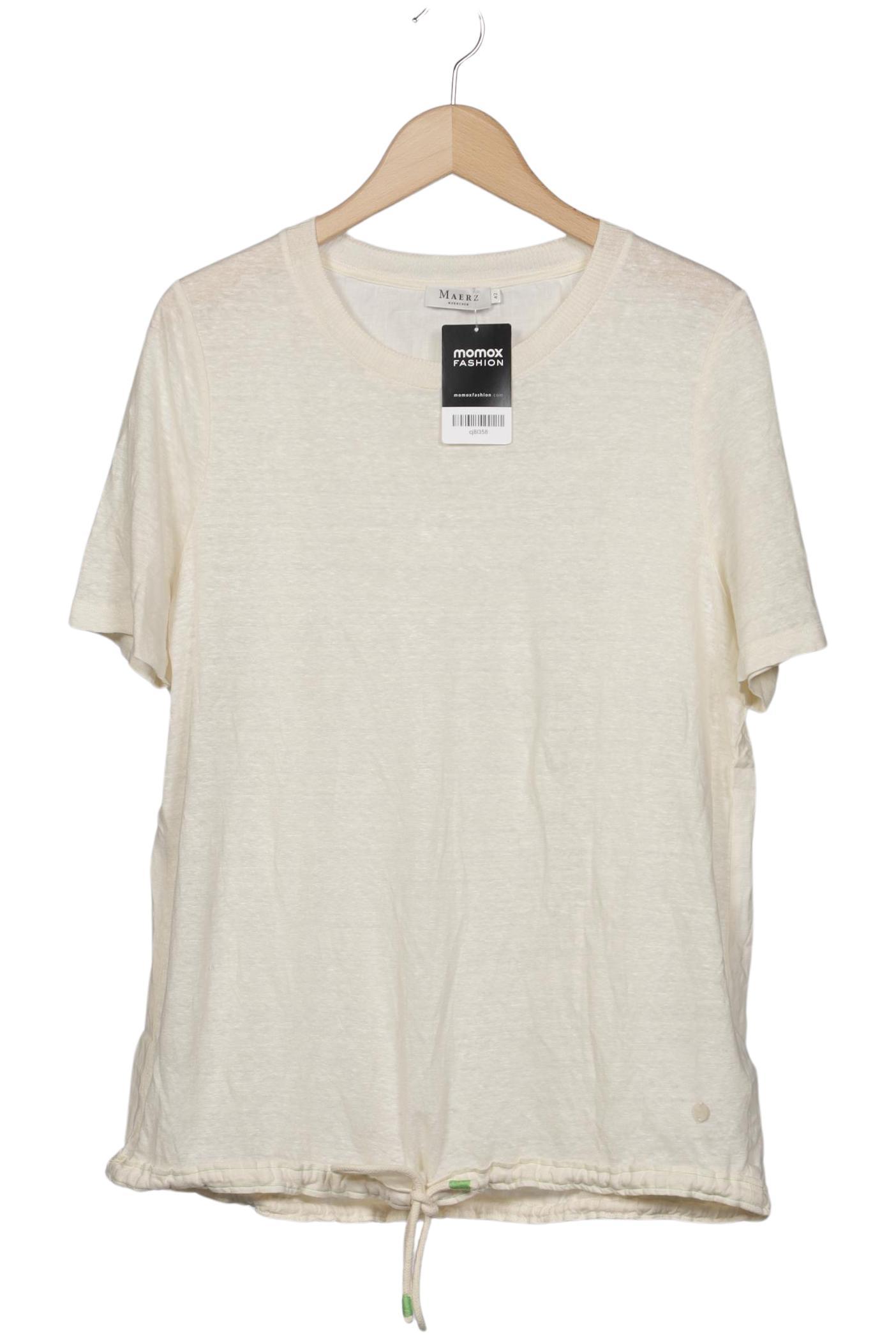 

Maerz Damen T-Shirt, cremeweiß, Gr. 42