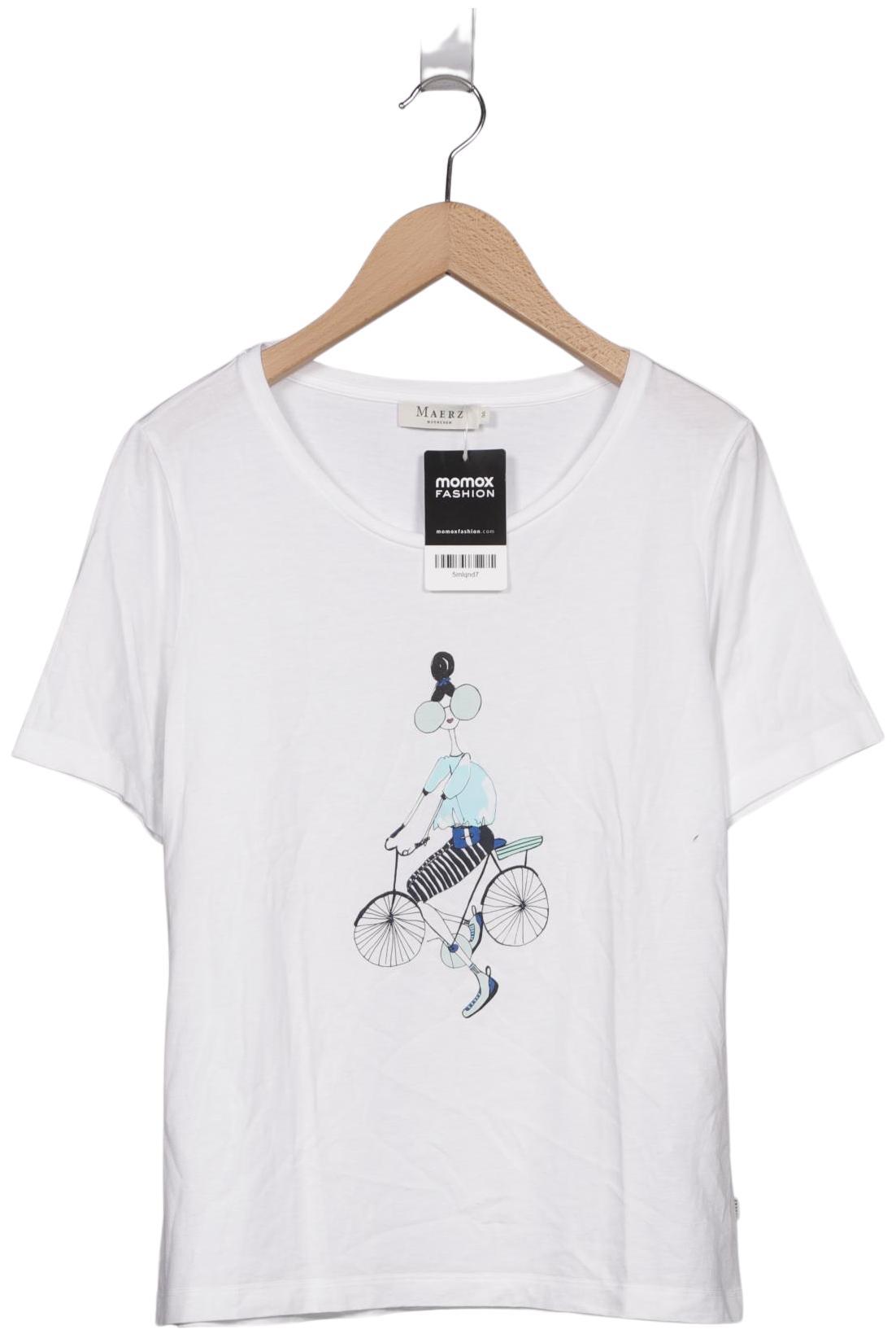 

Maerz Damen T-Shirt, weiß, Gr. 36