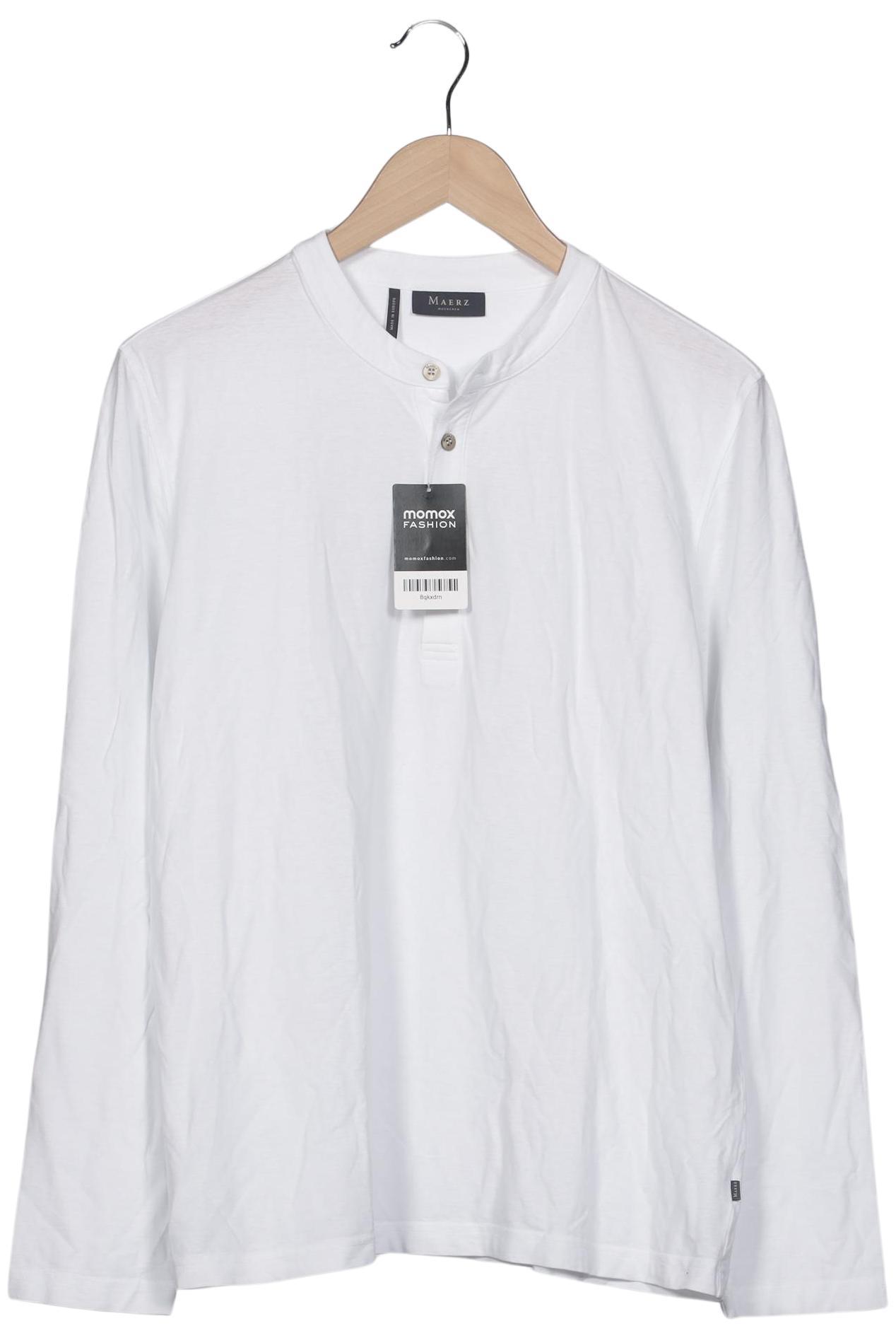 

Maerz Herren Langarmshirt, weiß, Gr. 52