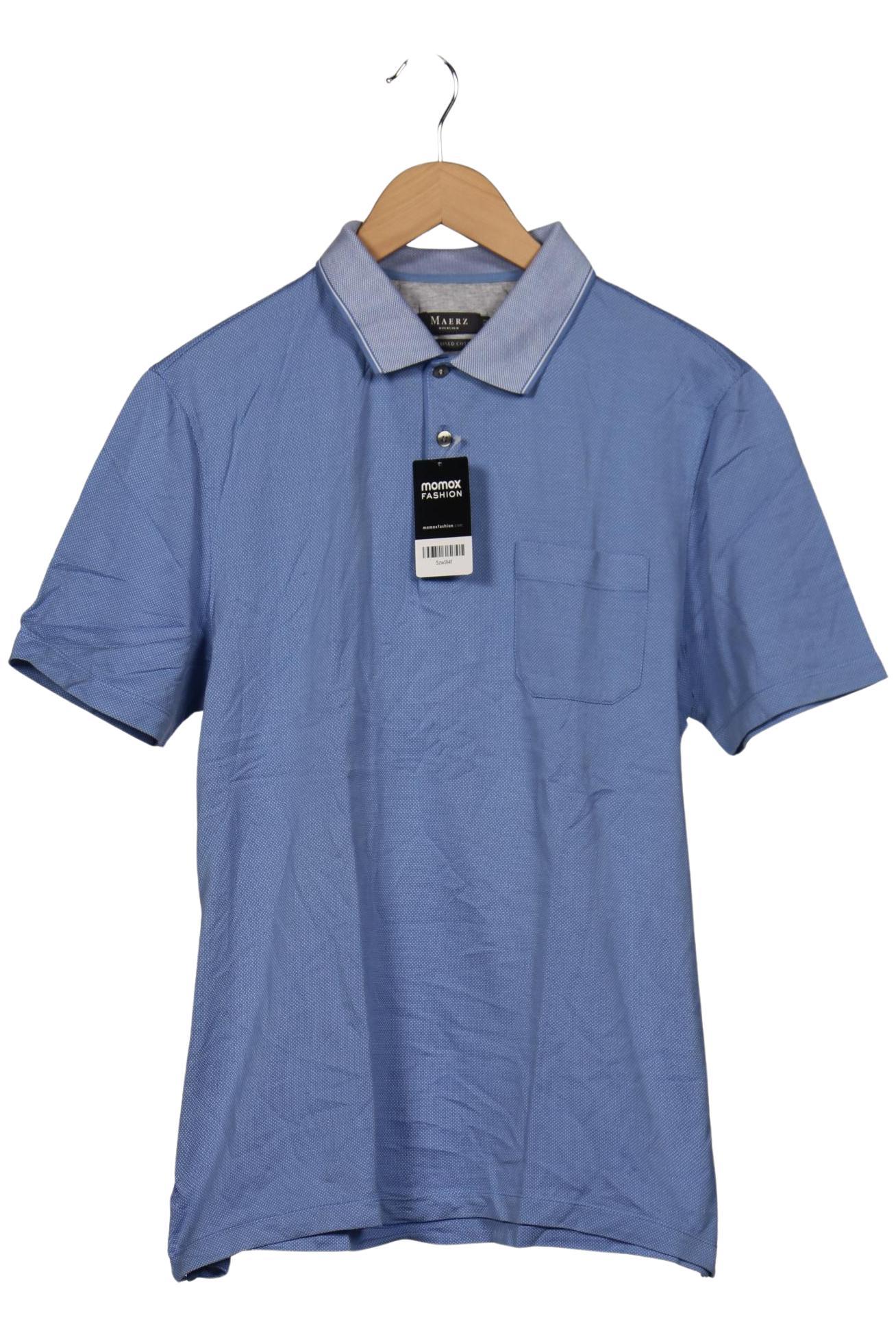 

Maerz Herren Poloshirt, blau, Gr. 52