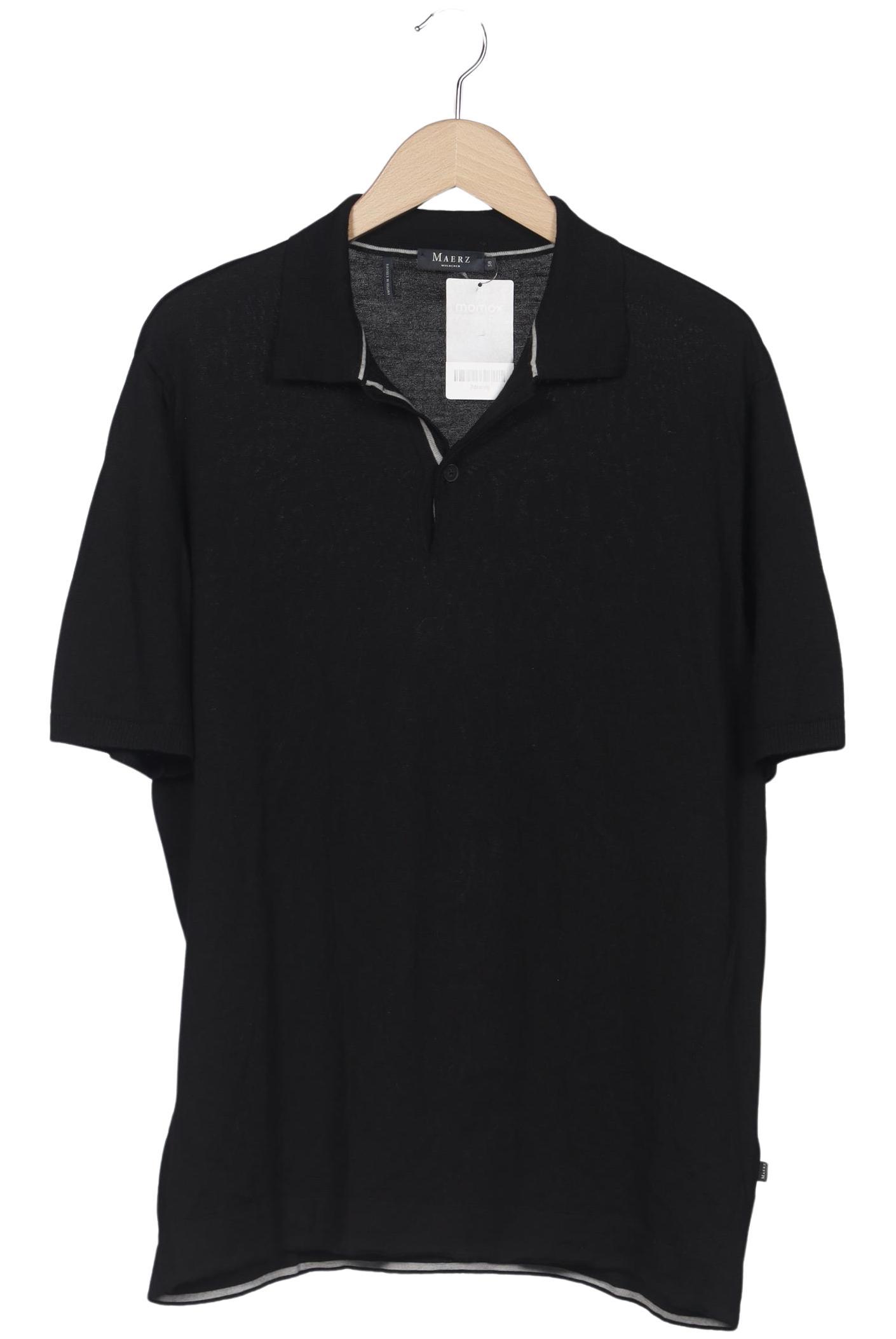 

Maerz Herren Poloshirt, schwarz, Gr. 58