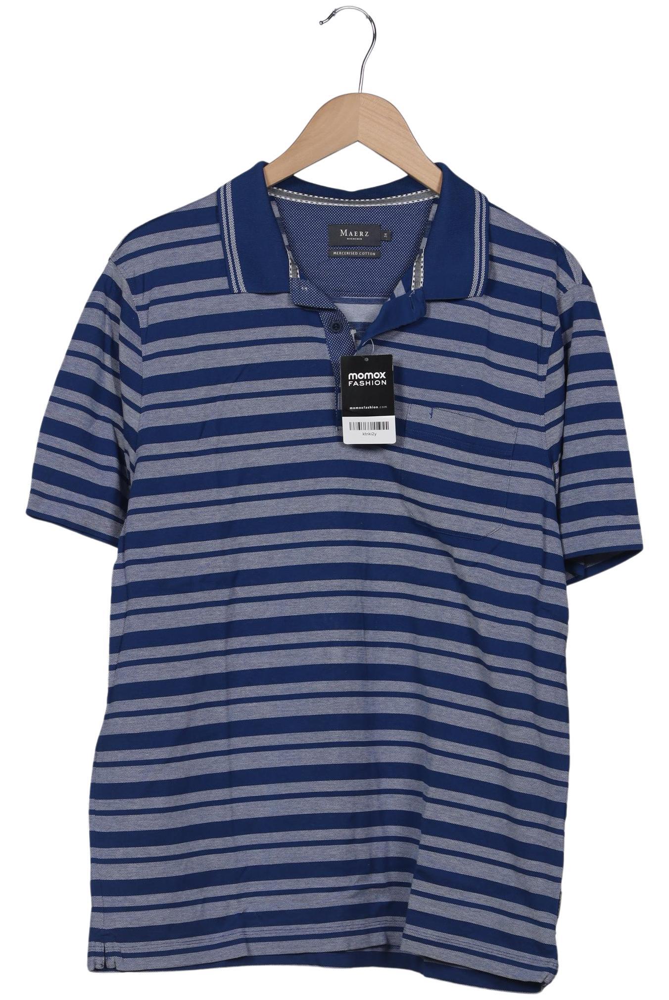 

Maerz Herren Poloshirt, blau, Gr. 54