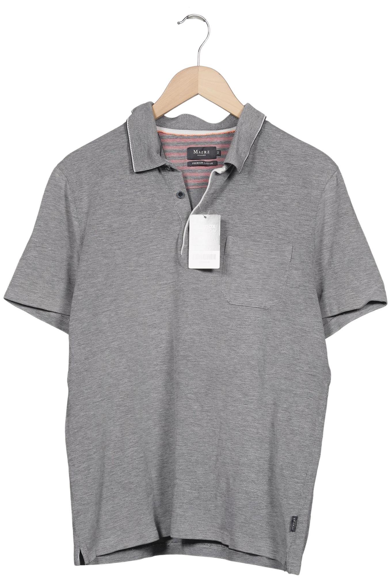 

Maerz Herren Poloshirt, grau, Gr. 52
