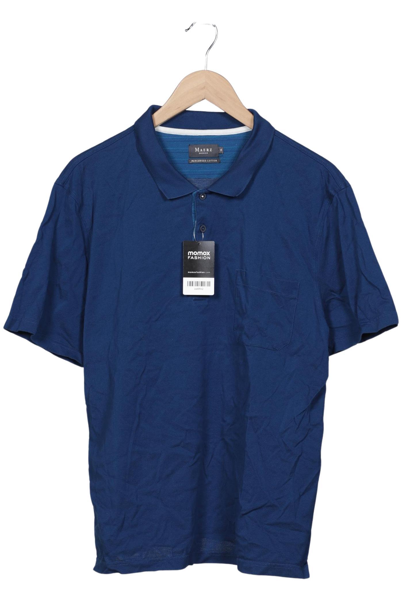 

Maerz Herren Poloshirt, blau, Gr. 56