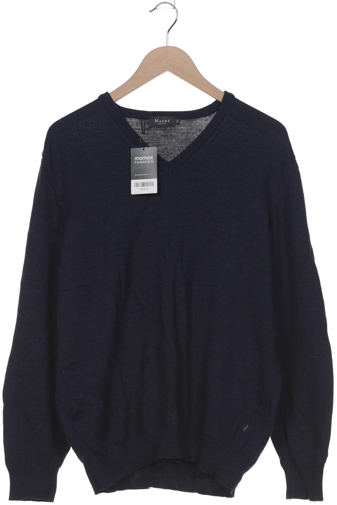 

Maerz Herren Pullover, blau, Gr. 56