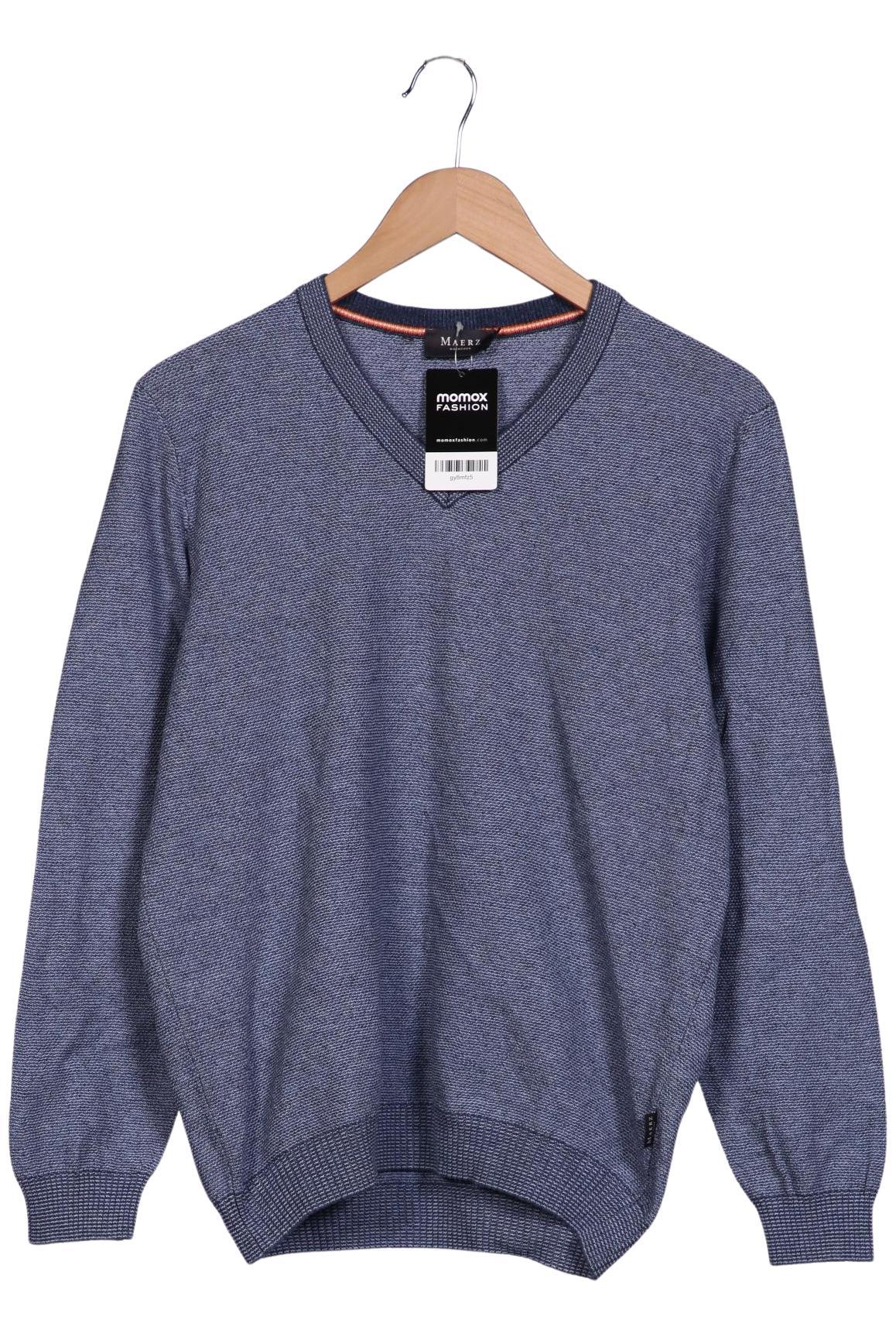 

Maerz Herren Pullover, blau, Gr. 48