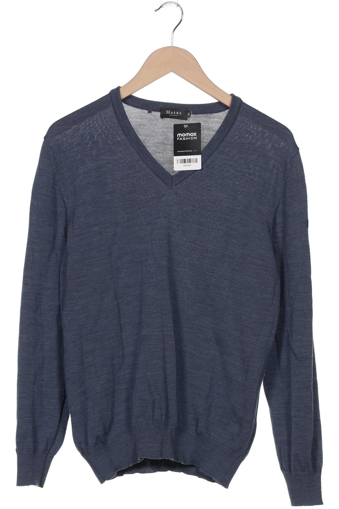 

Maerz Herren Pullover, blau, Gr. 48