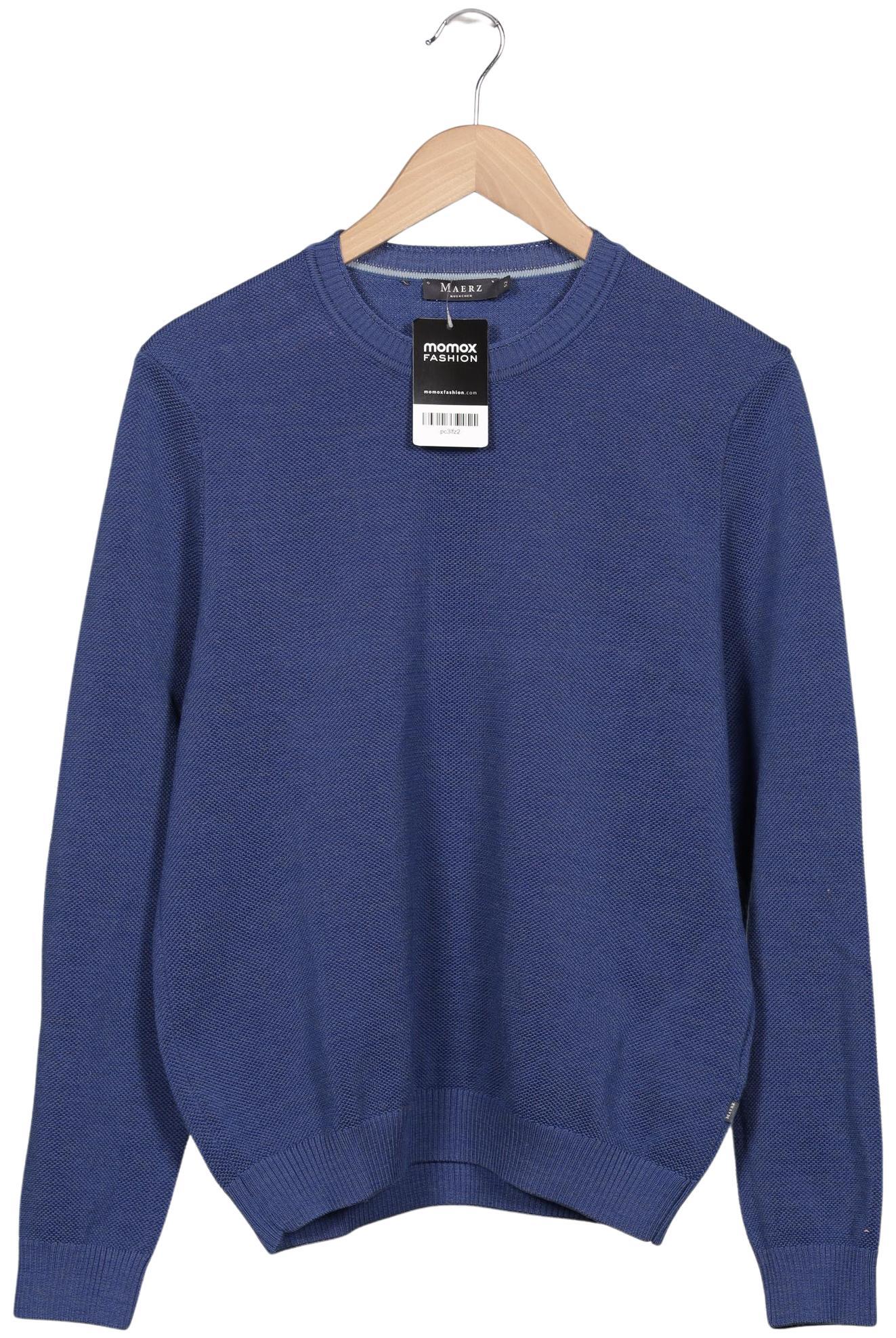 

Maerz Herren Pullover, blau, Gr. 52