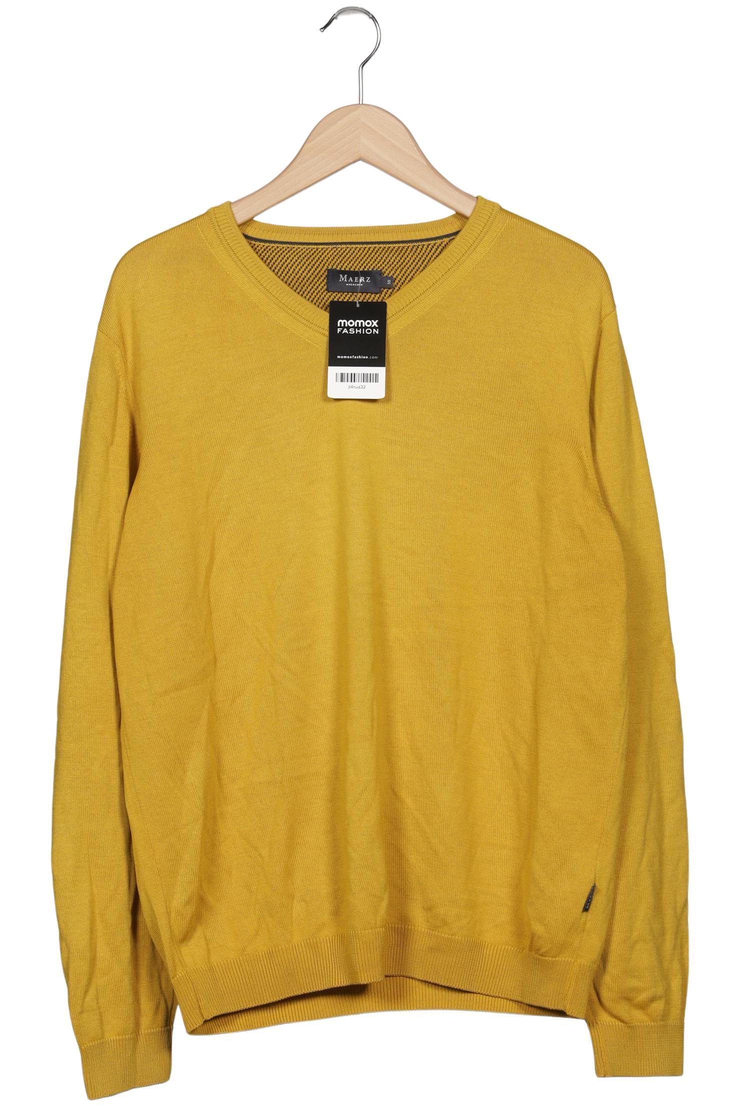 

Maerz Herren Pullover, gelb, Gr. 50