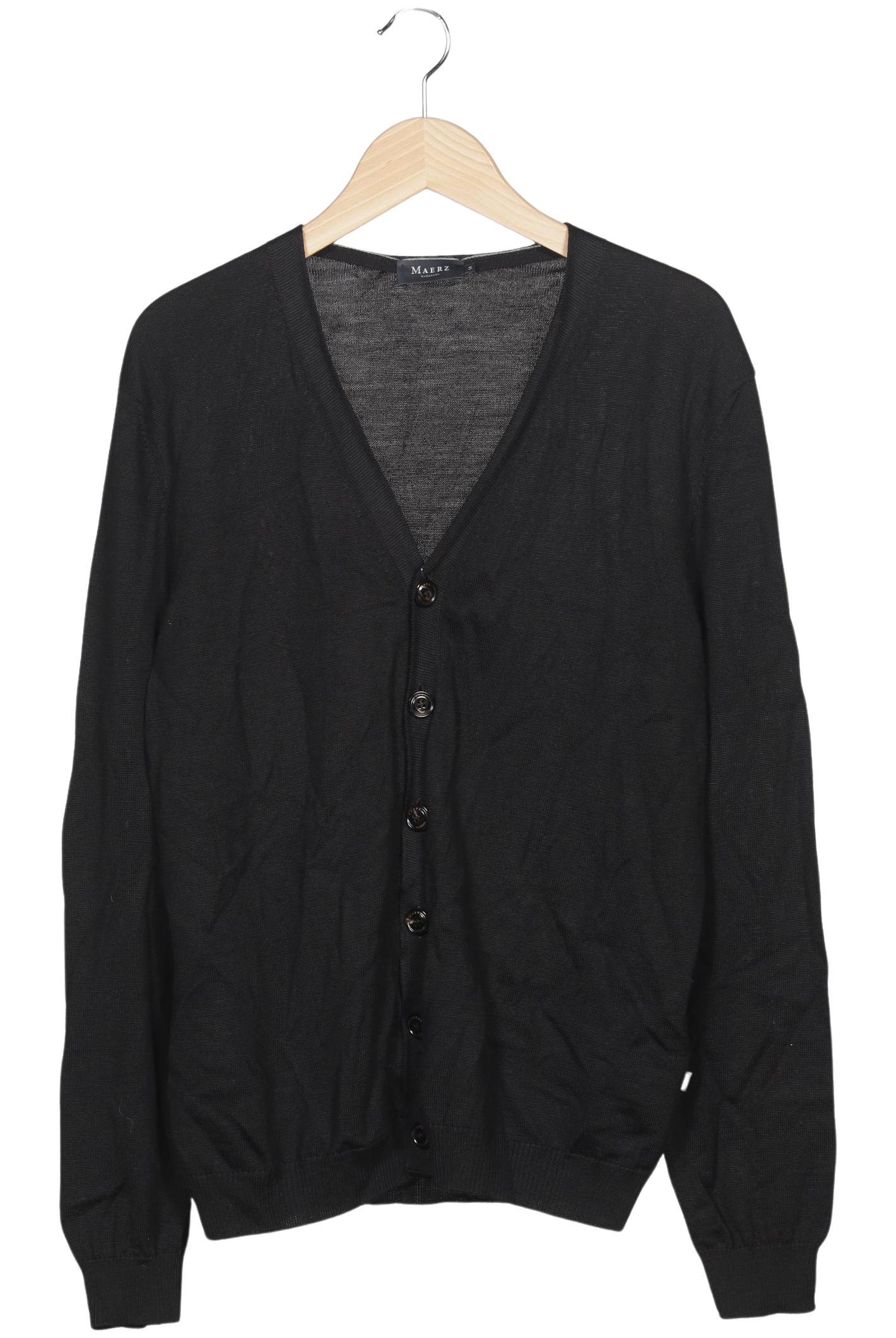 

Maerz Herren Strickjacke, schwarz, Gr. 54