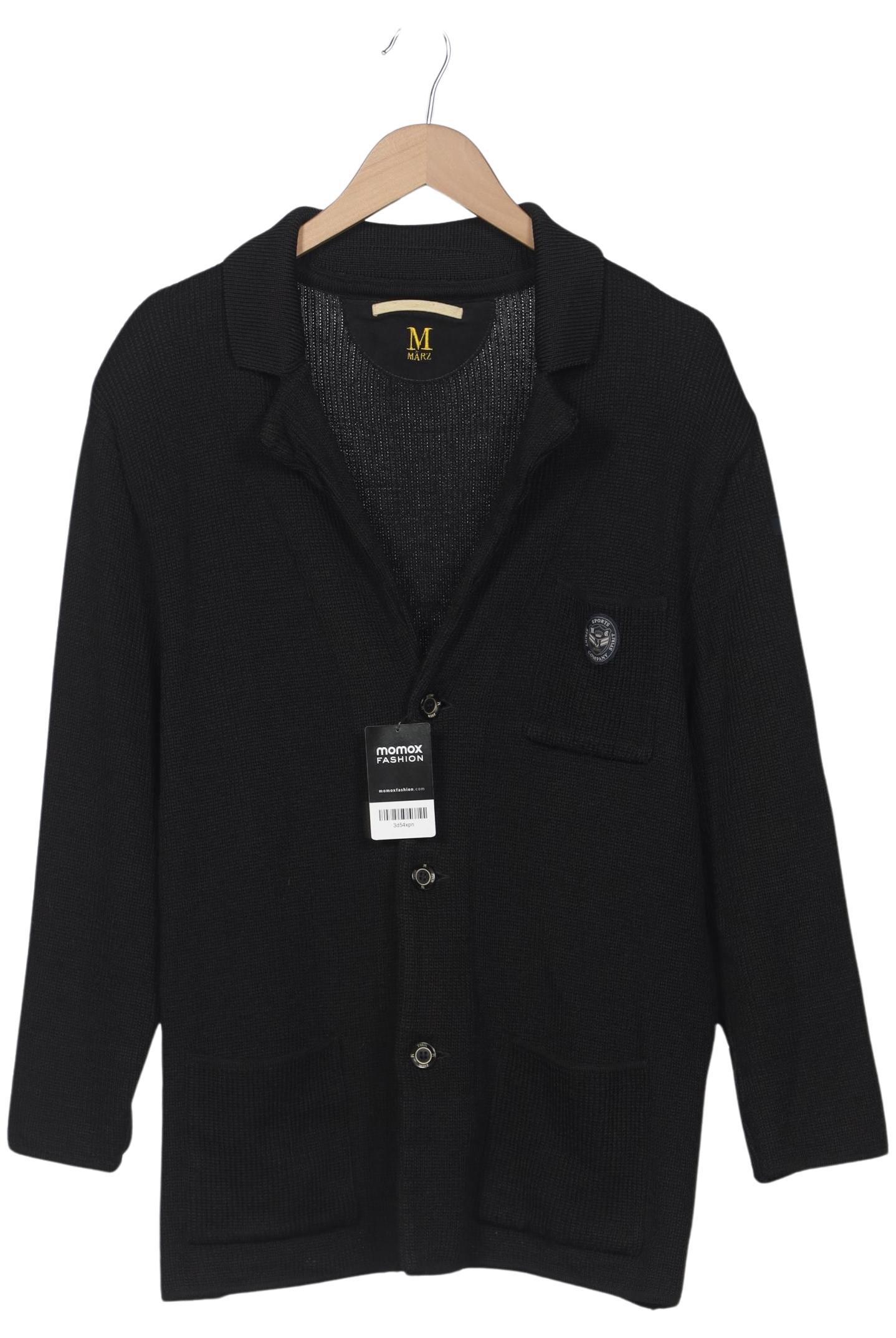 

Maerz Herren Strickjacke, schwarz, Gr. 56