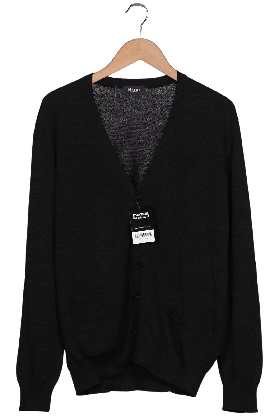 

Maerz Herren Strickjacke, schwarz, Gr. 52