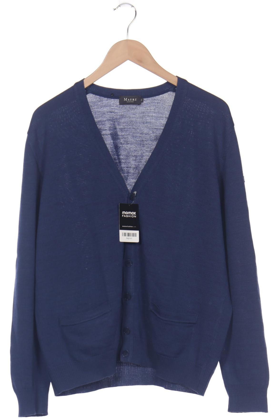 

Maerz Herren Strickjacke, blau, Gr. 52