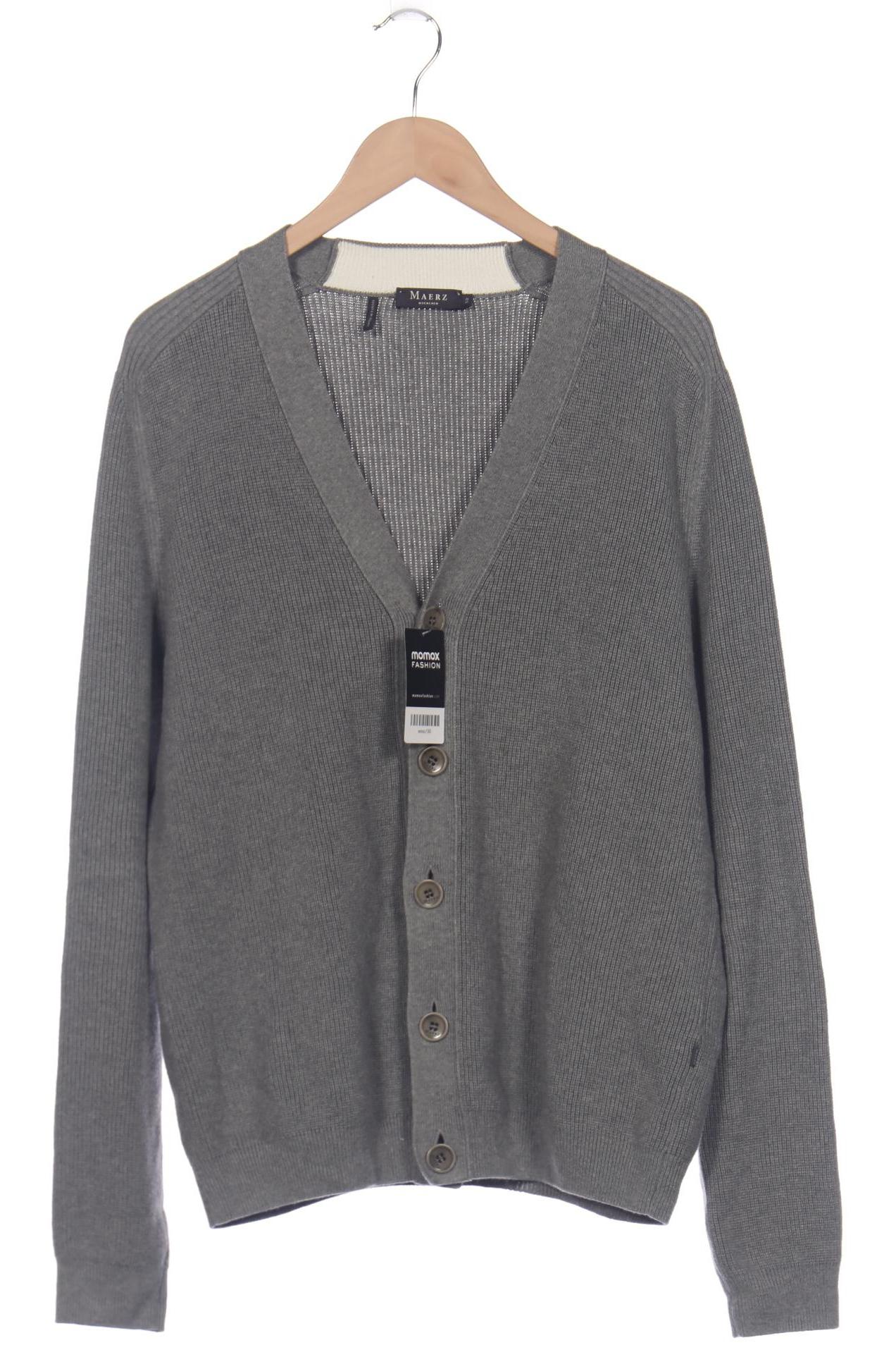 

Maerz Herren Strickjacke, grau, Gr. 52