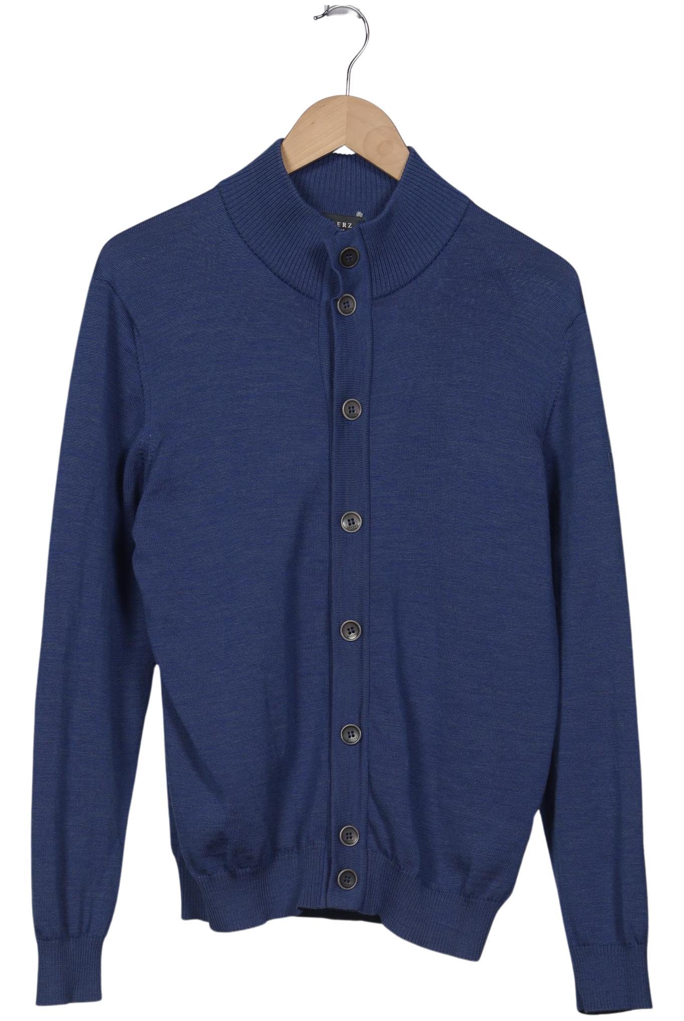 

Maerz Herren Strickjacke, blau, Gr. 52