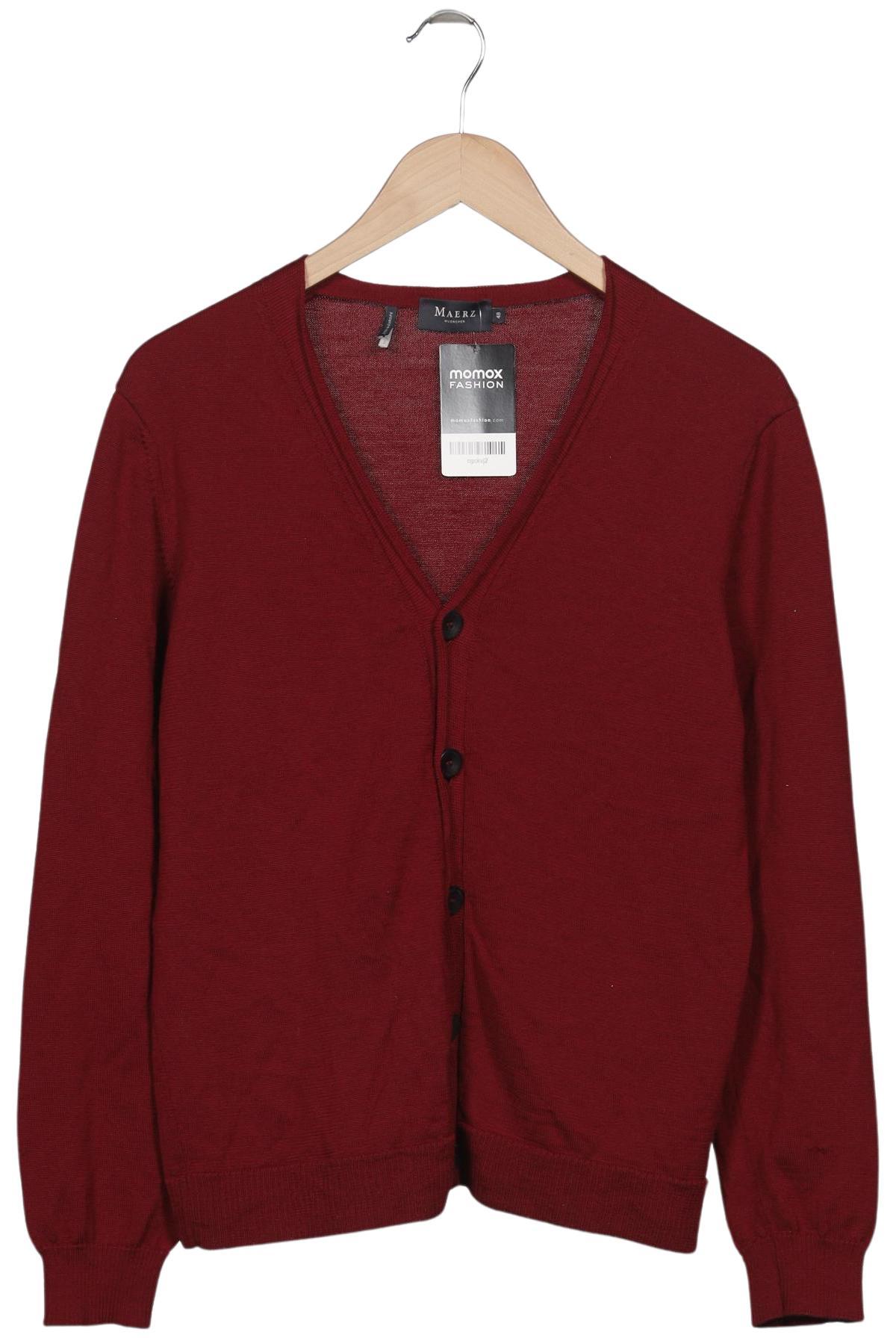 

Maerz Herren Strickjacke, bordeaux, Gr. 48