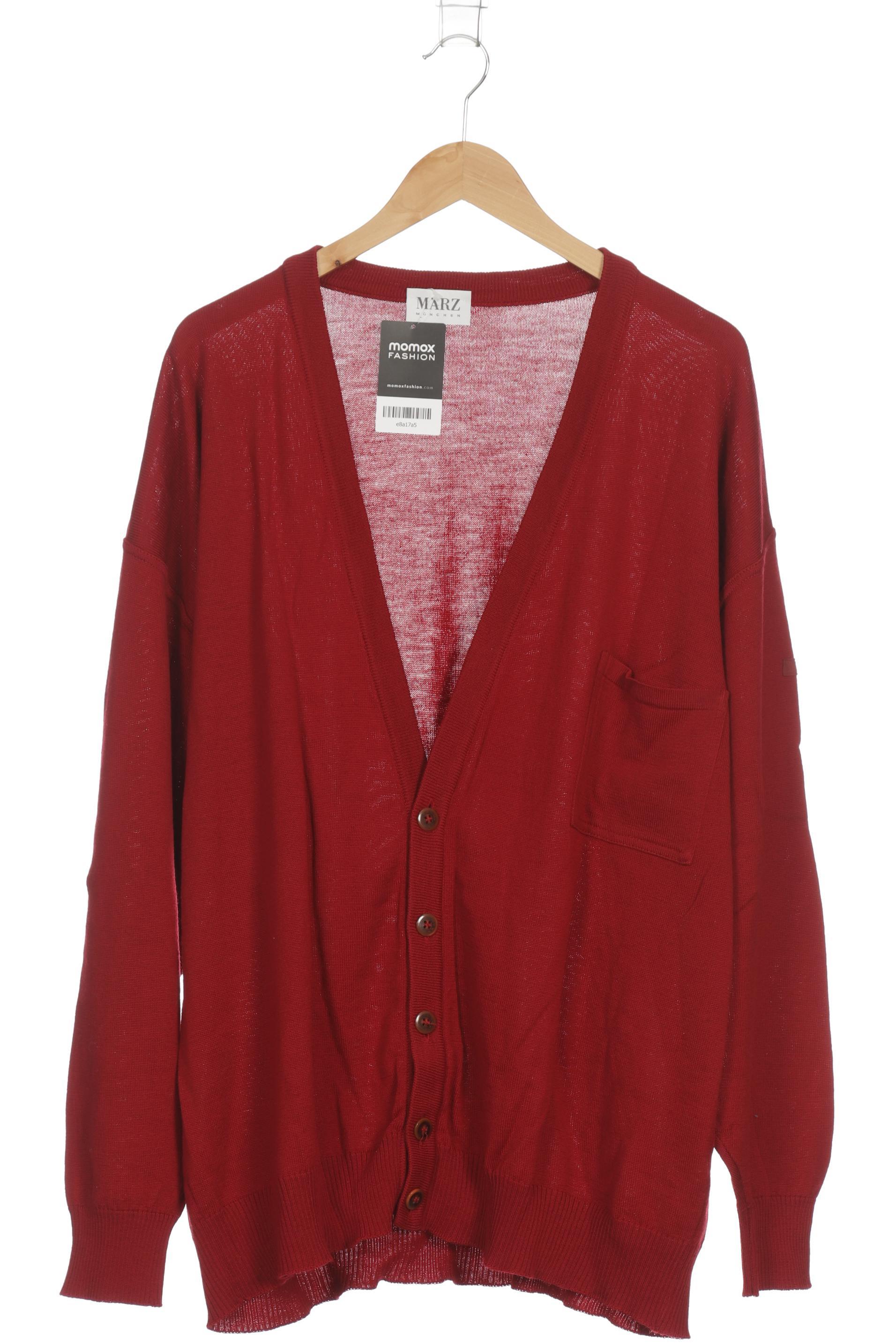 

Maerz Herren Strickjacke, rot, Gr. 56