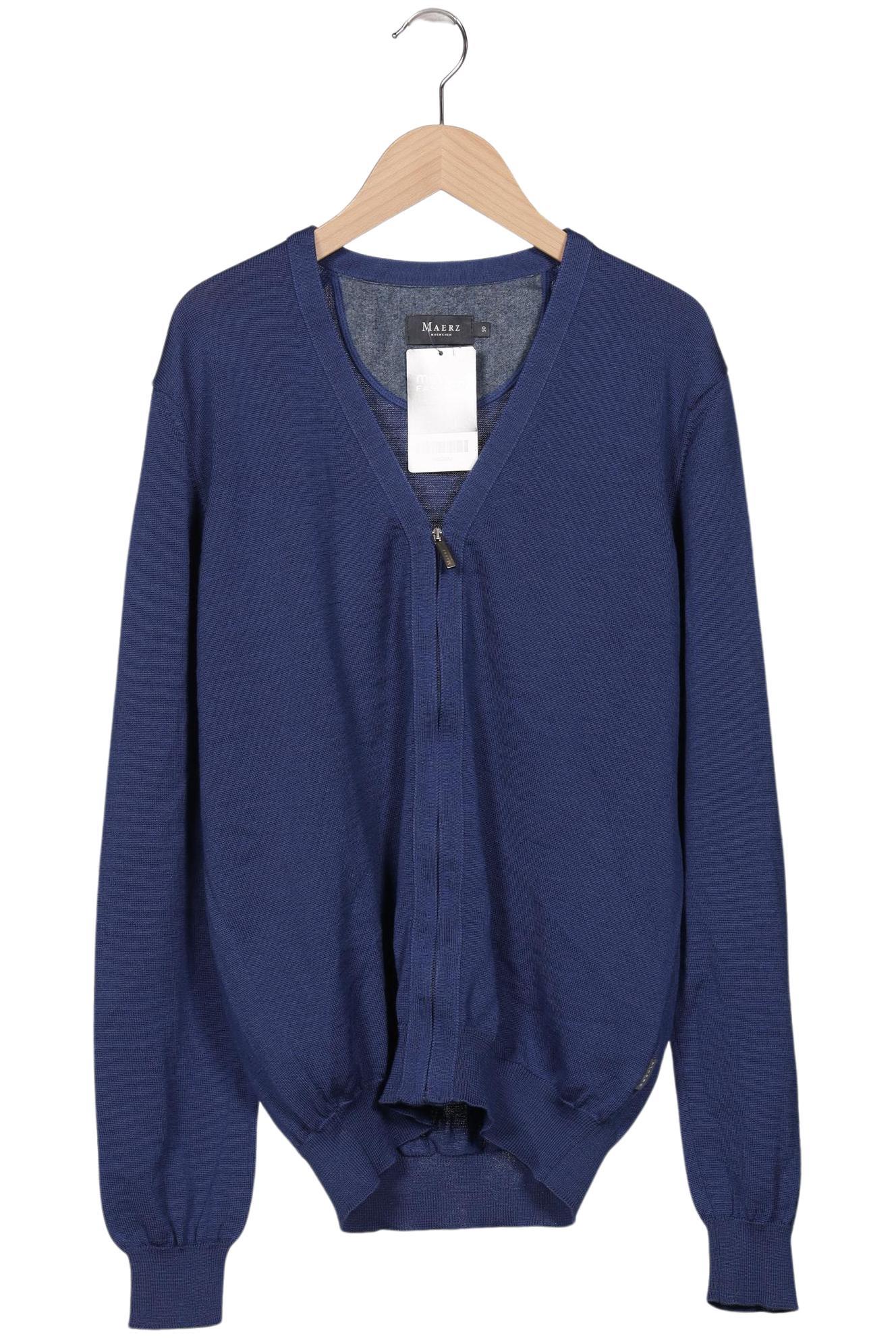 

Maerz Herren Strickjacke, marineblau, Gr. 50