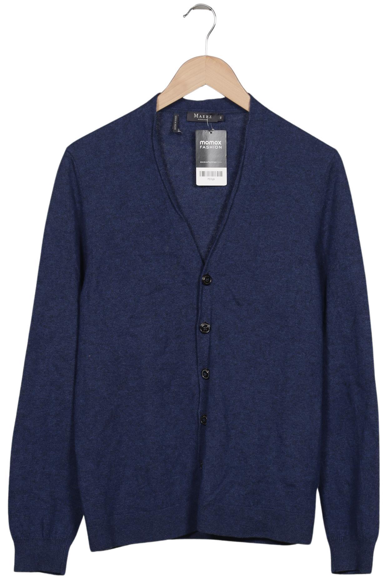 

Maerz Herren Strickjacke, blau, Gr. 48