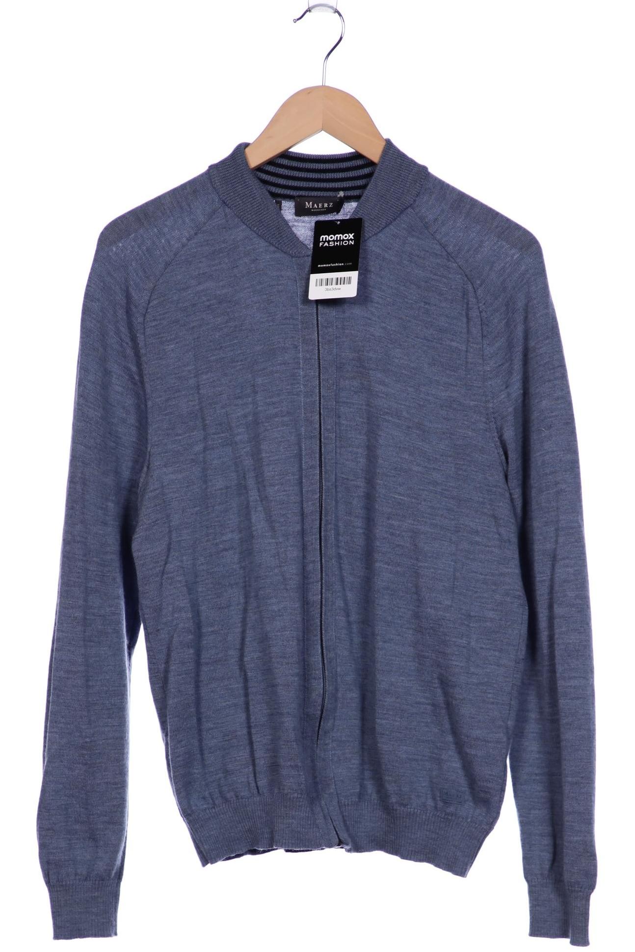 

Maerz Herren Strickjacke, blau, Gr. 52