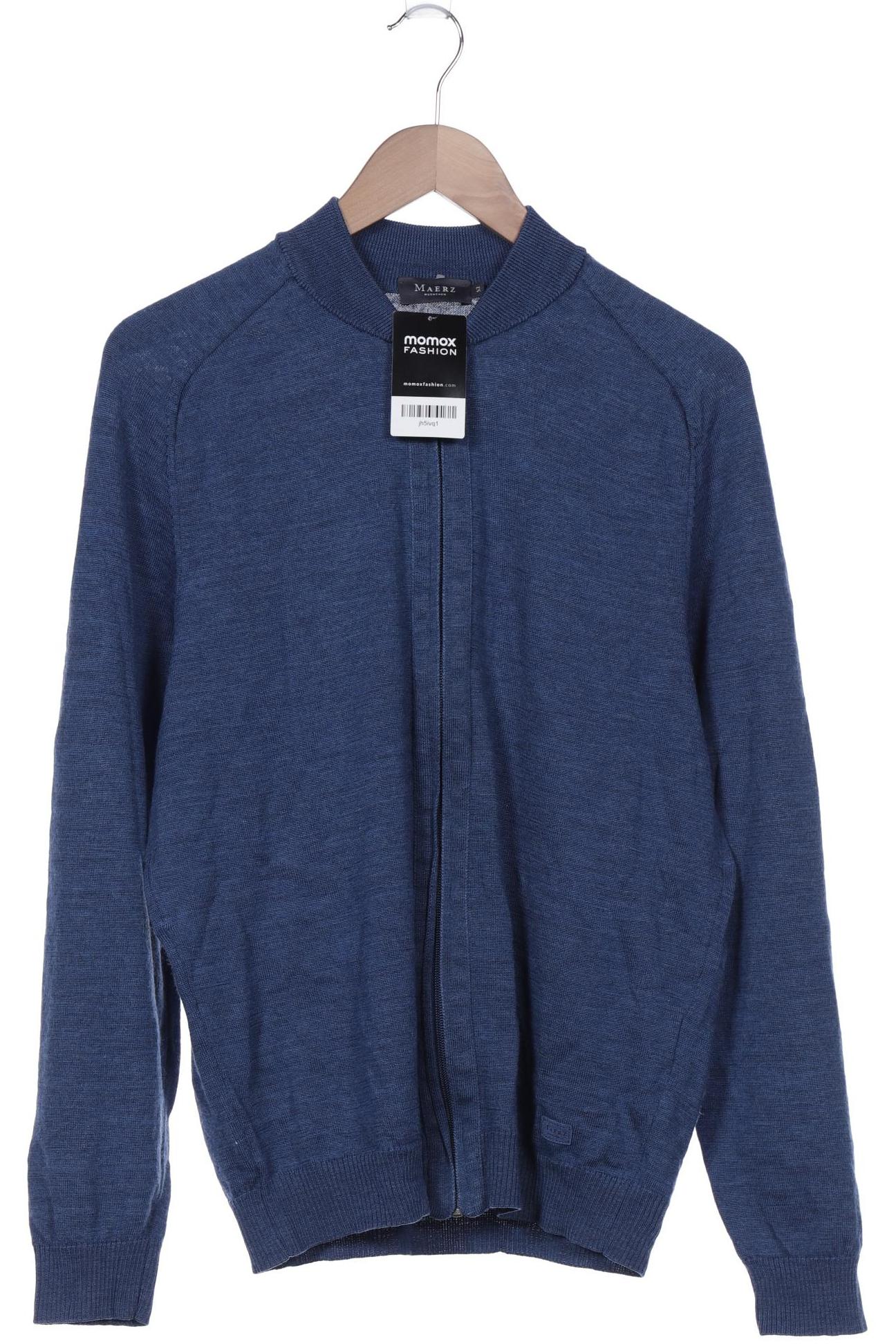 

Maerz Herren Strickjacke, blau, Gr. 54
