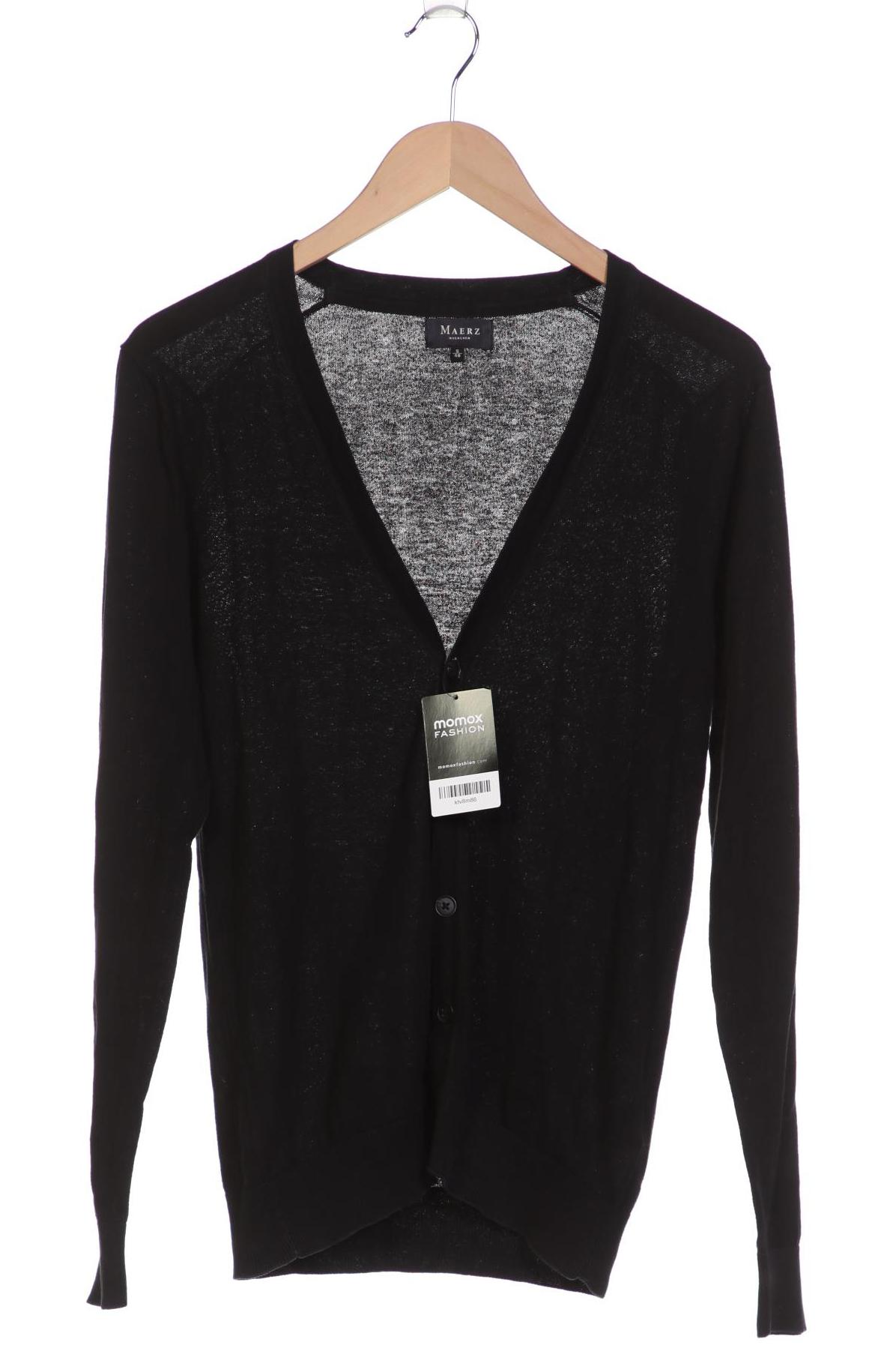 

Maerz Herren Strickjacke, schwarz, Gr. 46