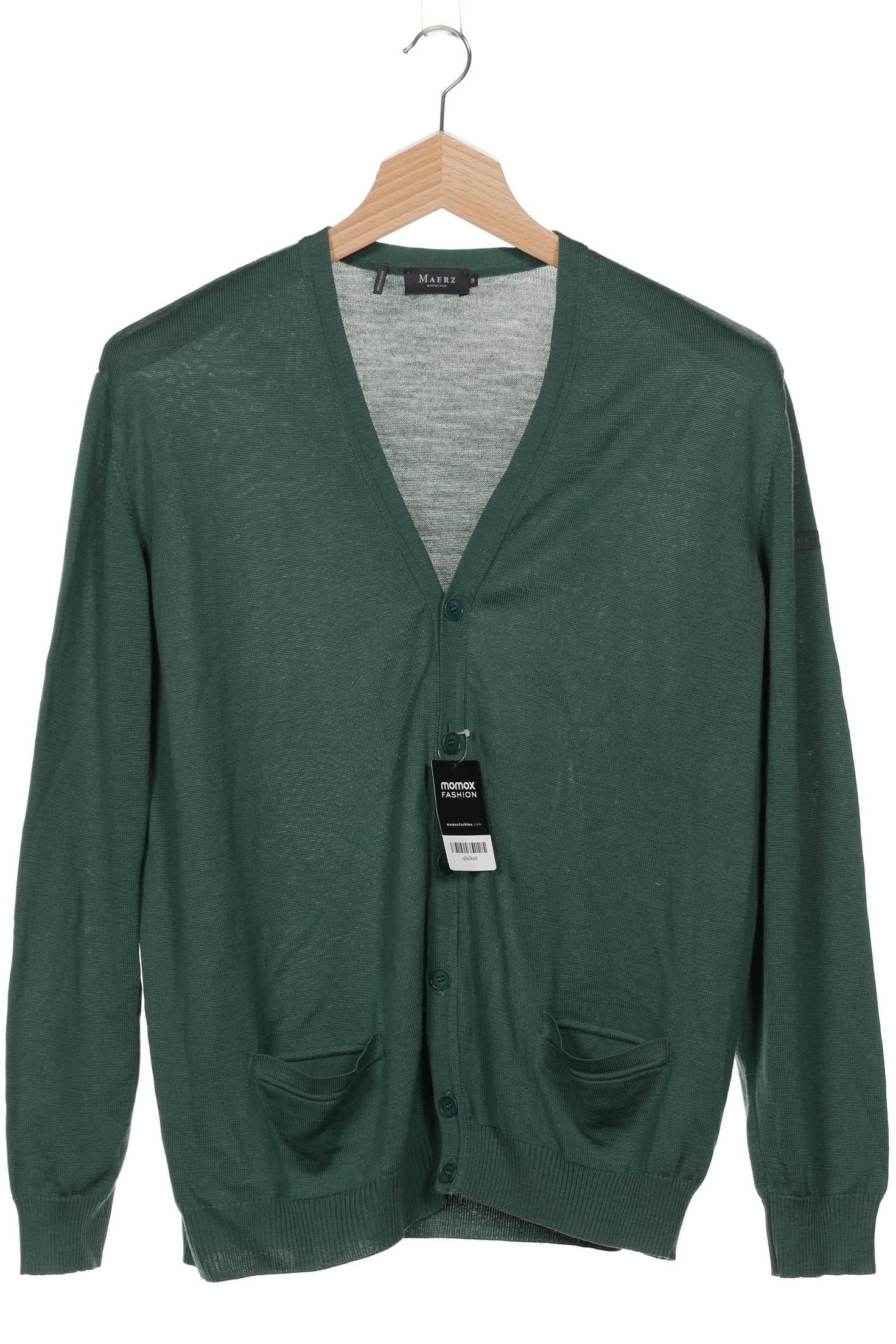 

Maerz Herren Strickjacke, türkis, Gr. 58