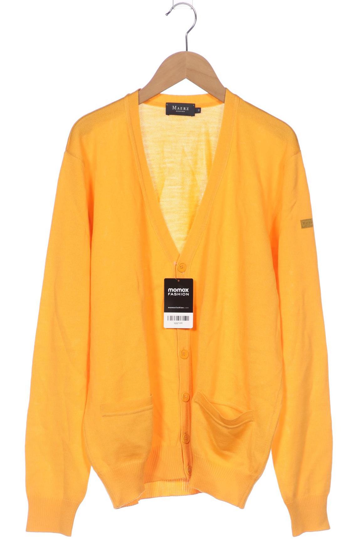 

Maerz Herren Strickjacke, orange, Gr. 50