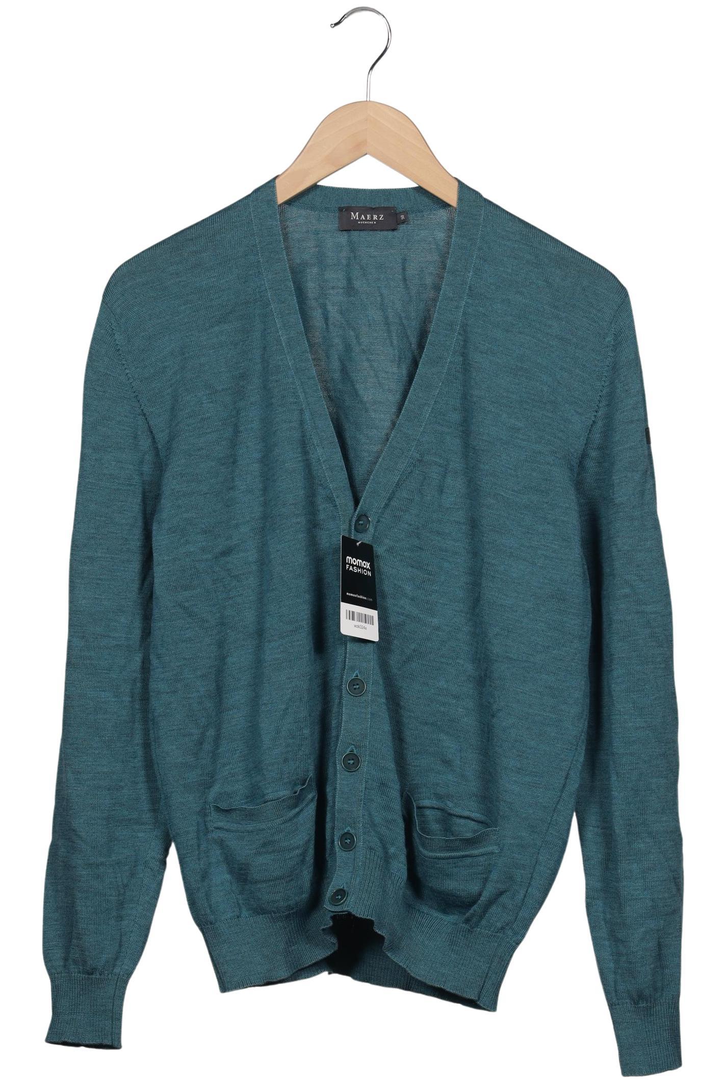 Thumbnail - Maerz Herren Strickjacke, türkis, Gr. 50