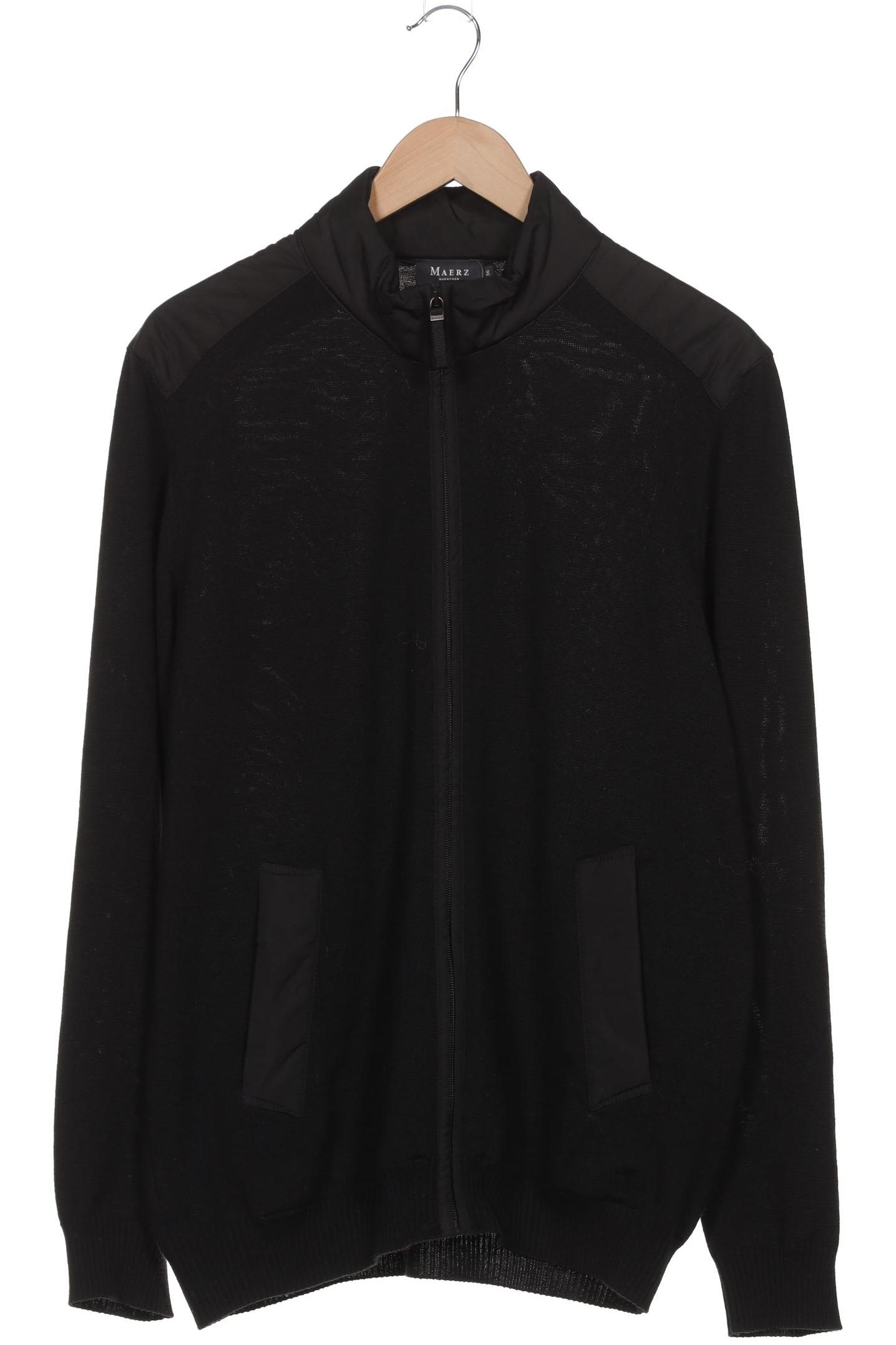 

Maerz Herren Strickjacke, schwarz, Gr. 56