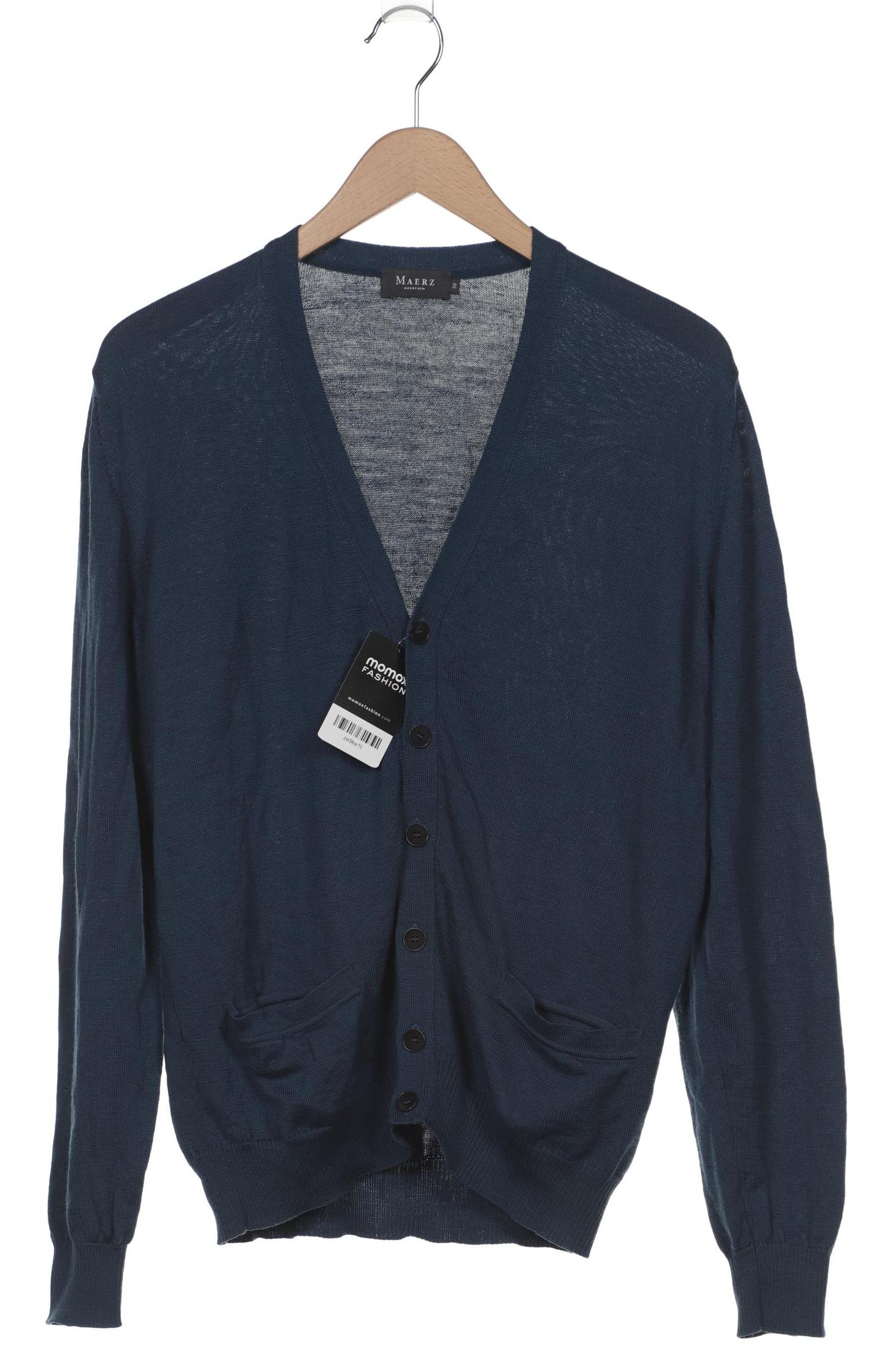 

Maerz Herren Strickjacke, blau, Gr. 50