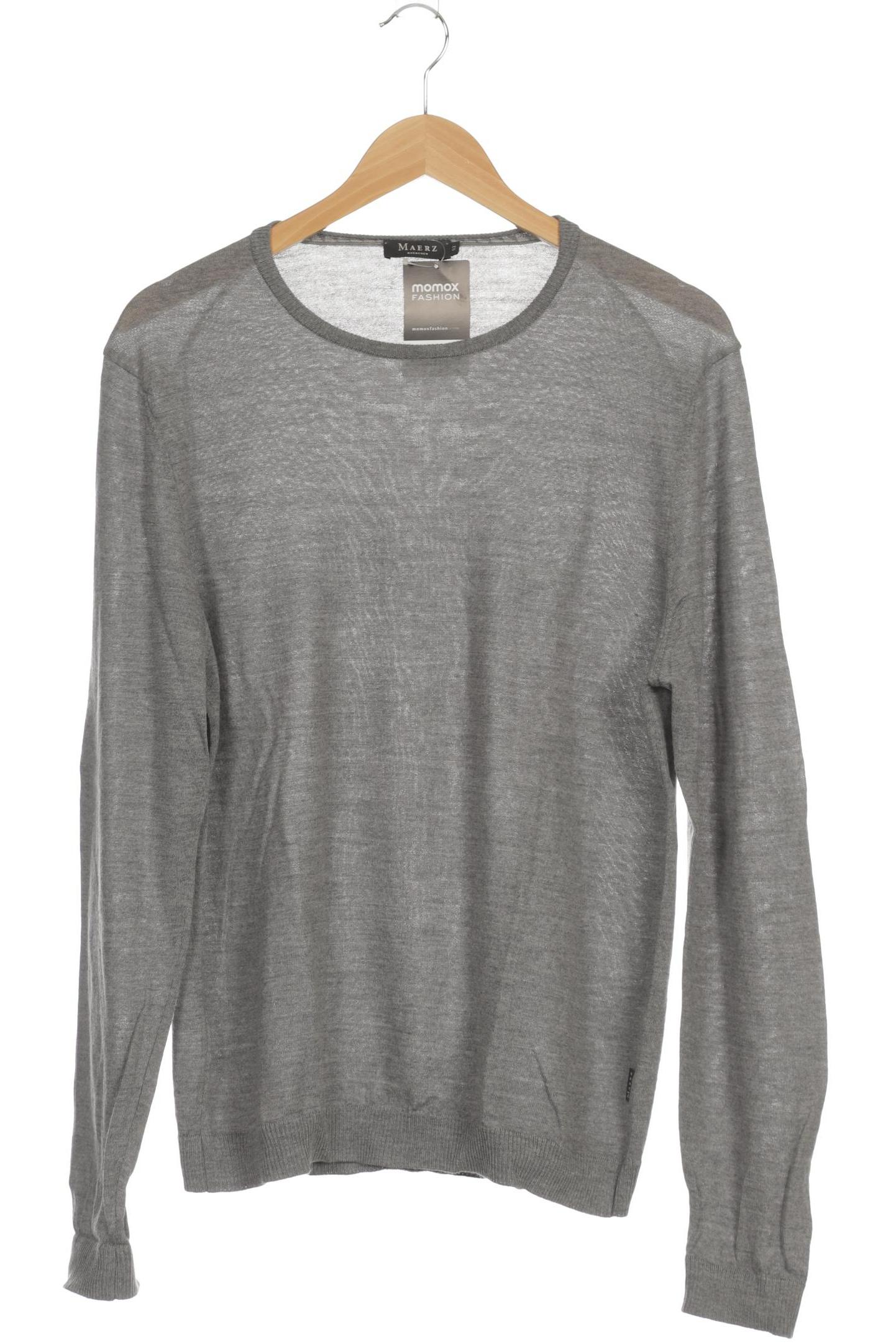 Thumbnail - Maerz Muenchen Herren Pullover, grau, Gr. 52