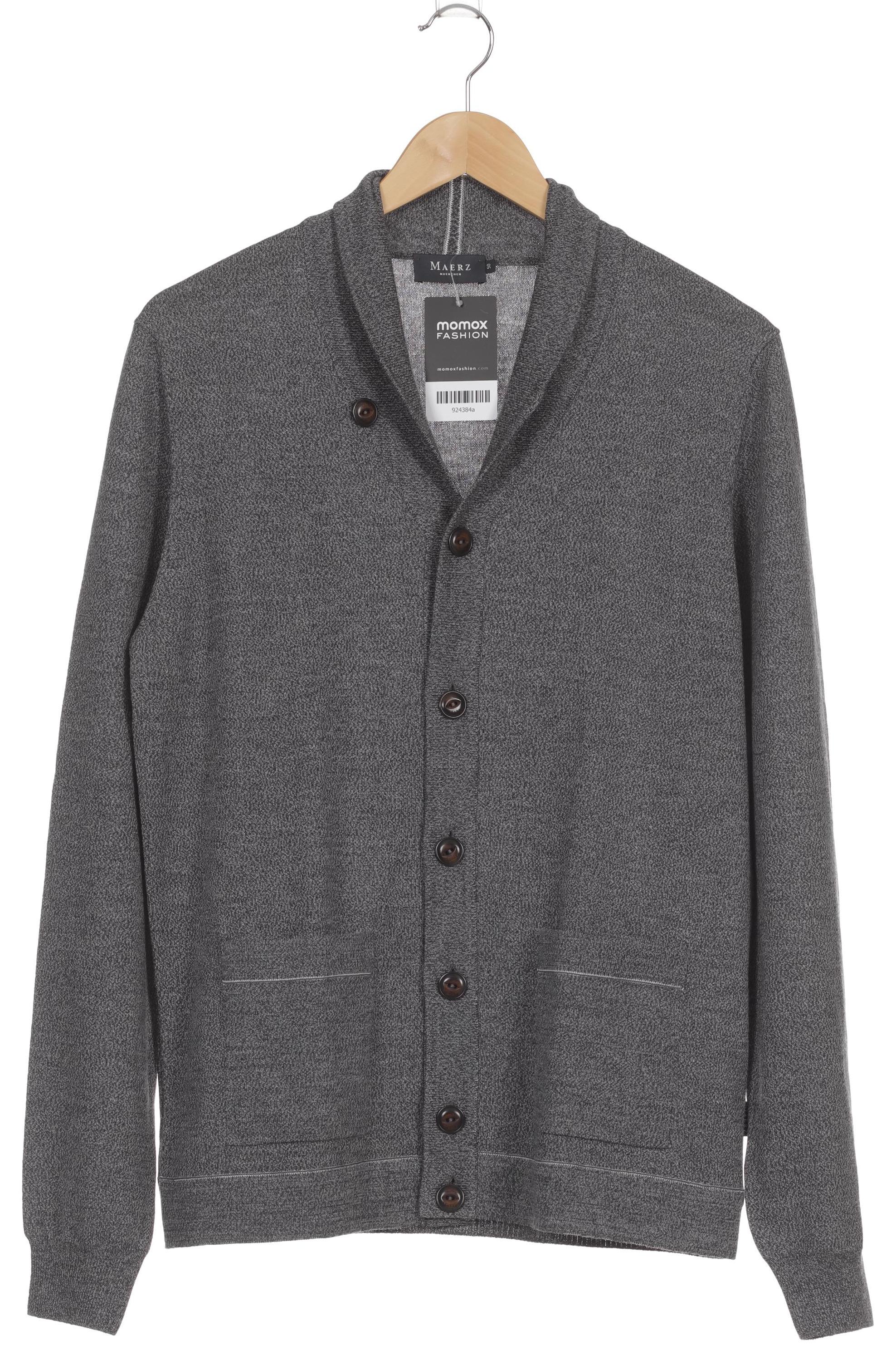 Thumbnail - Maerz Muenchen Herren Strickjacke, grau, Gr. 50