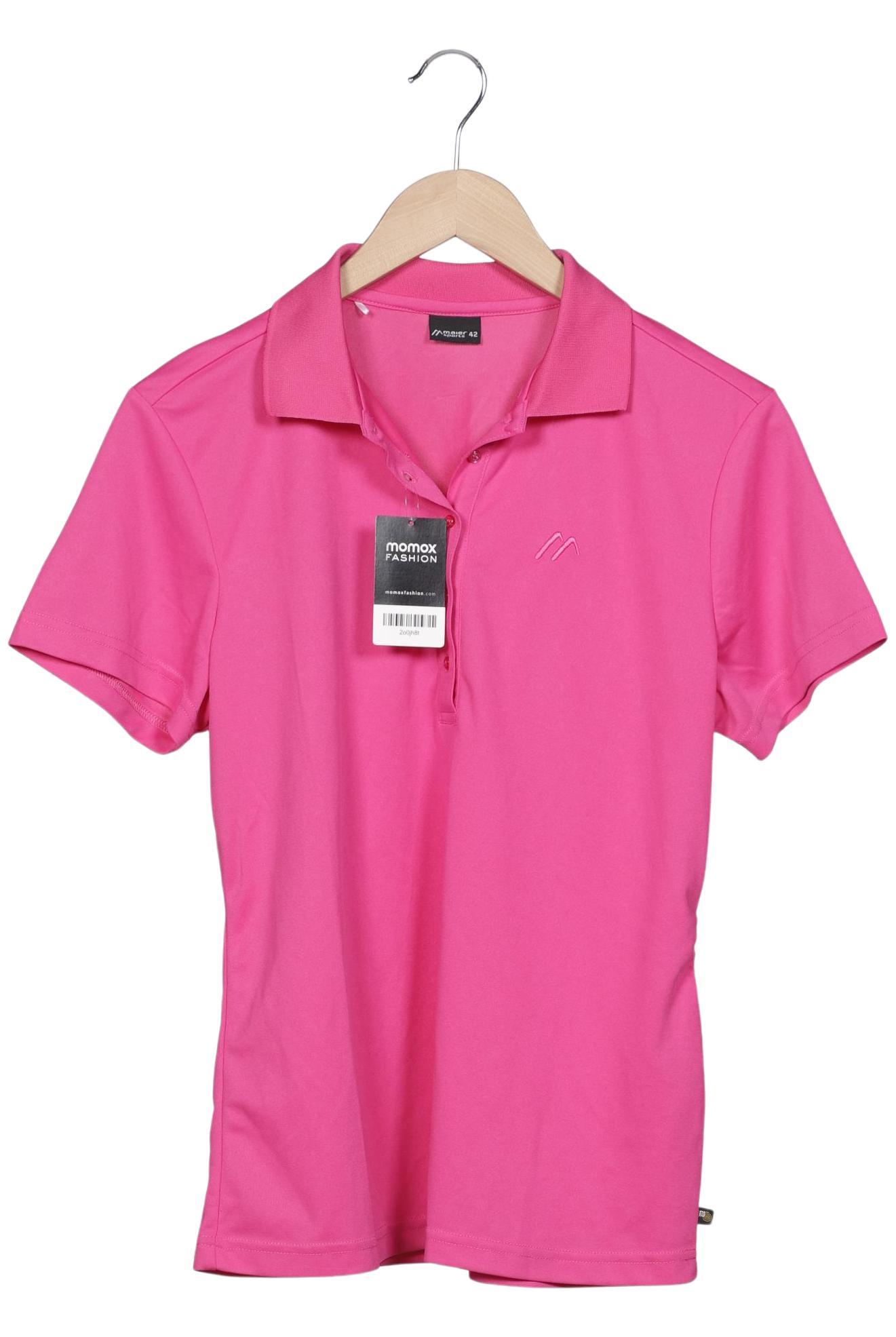 

Maier Sports Damen Poloshirt, pink, Gr. 42