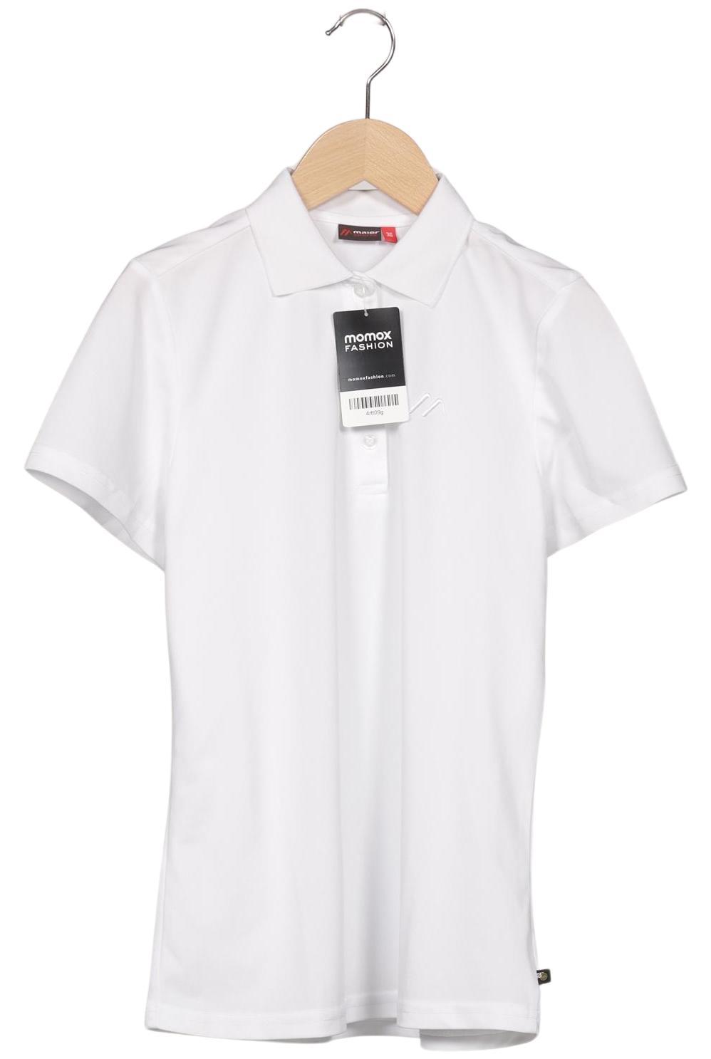 

Maier Sports Damen Poloshirt, weiß, Gr. 36
