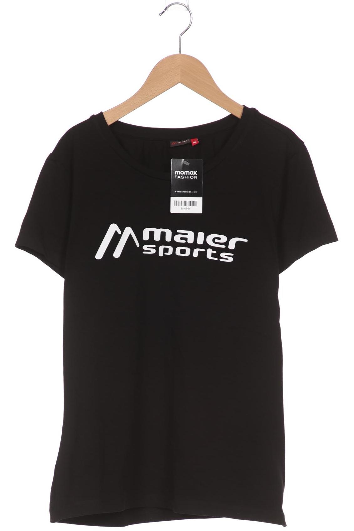 

Maier Sports Damen T-Shirt, schwarz, Gr. 42