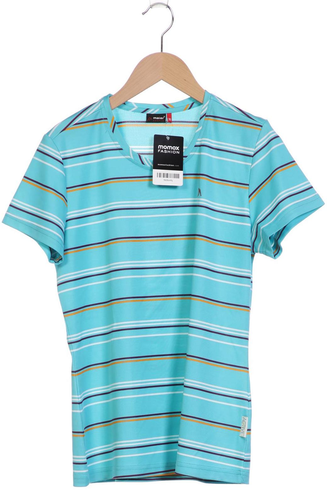 

Maier Sports Damen T-Shirt, hellblau, Gr. 38