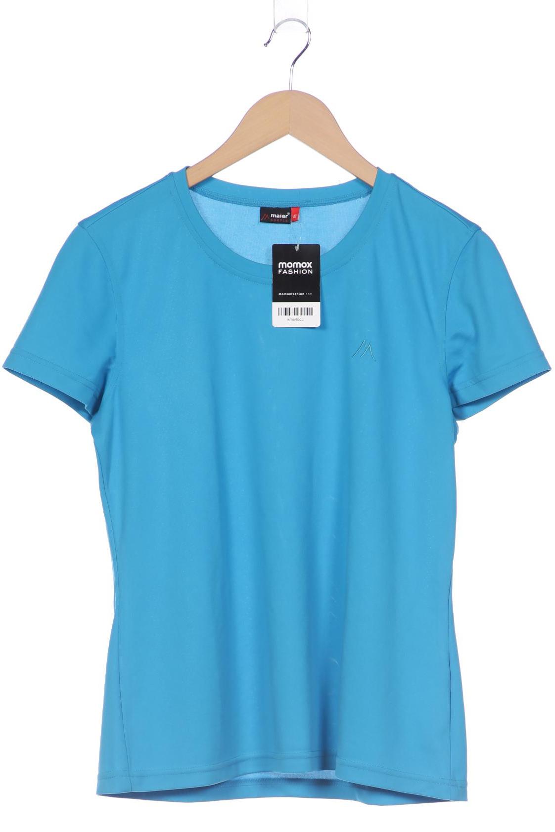 

Maier Sports Damen T-Shirt, blau, Gr. 42
