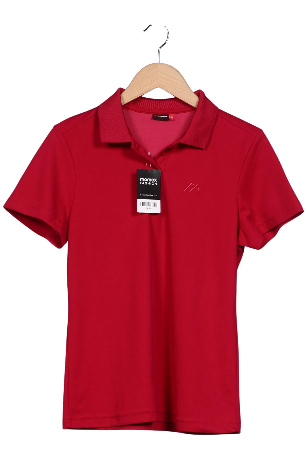 

Maier Sports Damen Poloshirt, rot, Gr. 40
