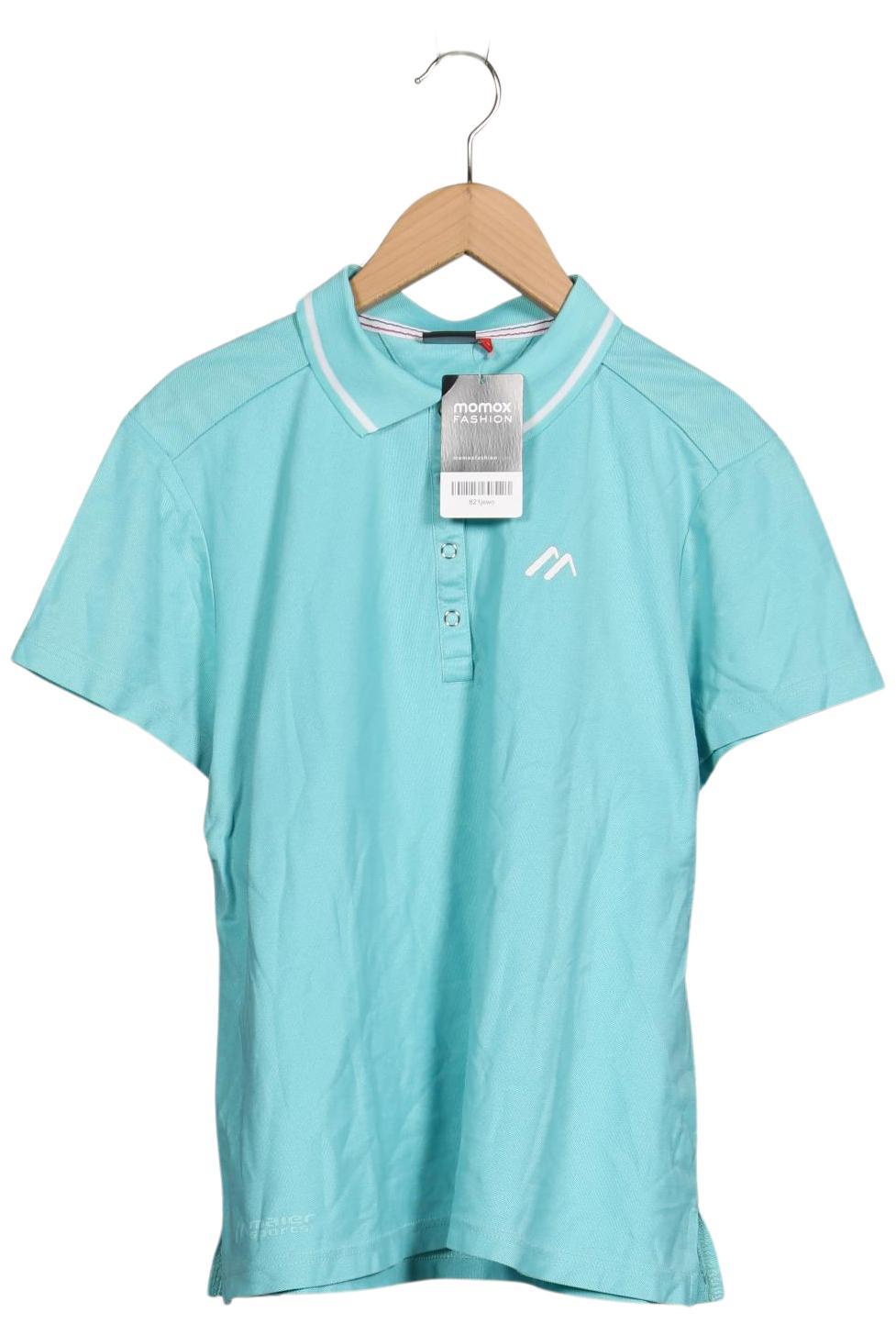 

Maier Sports Damen Poloshirt, türkis, Gr. 42