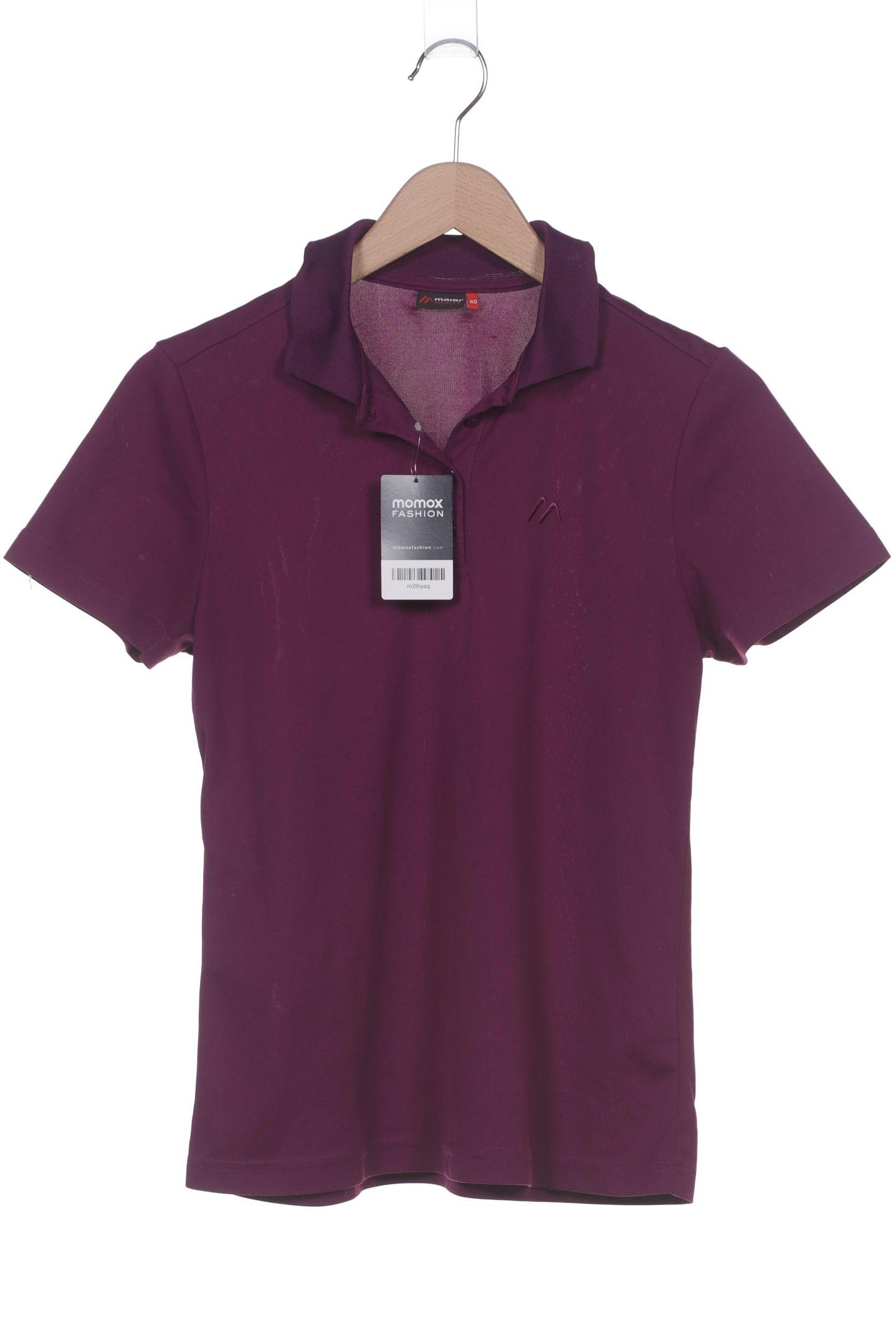 

Maier Sports Damen Poloshirt, bordeaux, Gr. 40