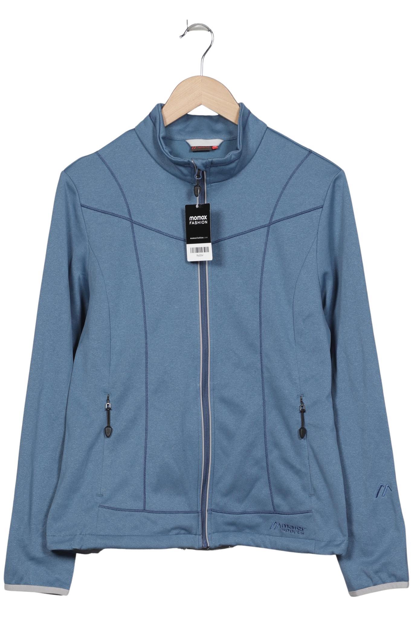 

Maier Sports Damen Sweatshirt, blau, Gr. 42