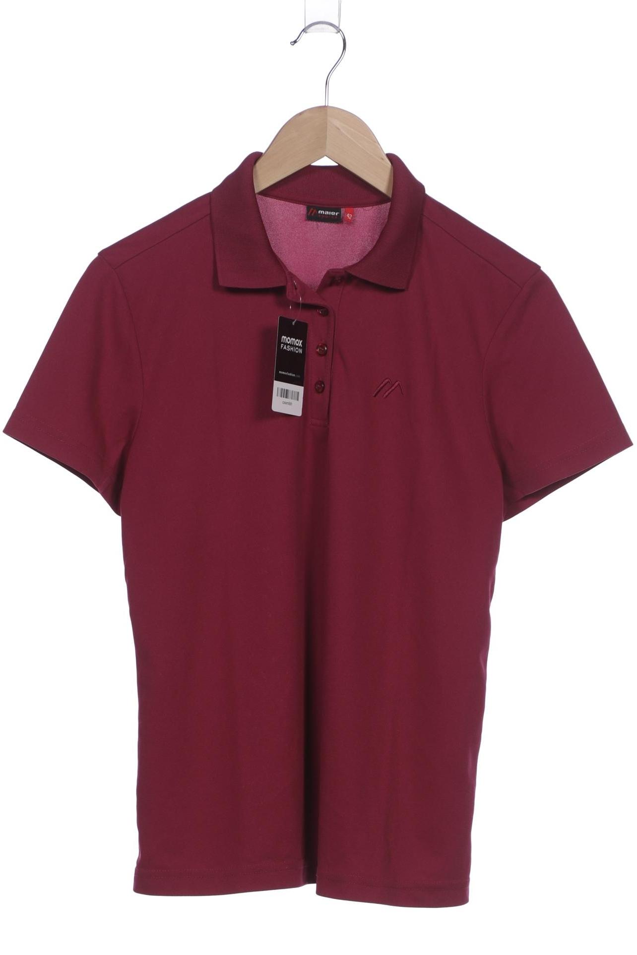 

Maier Sports Damen Poloshirt, bordeaux, Gr. 42