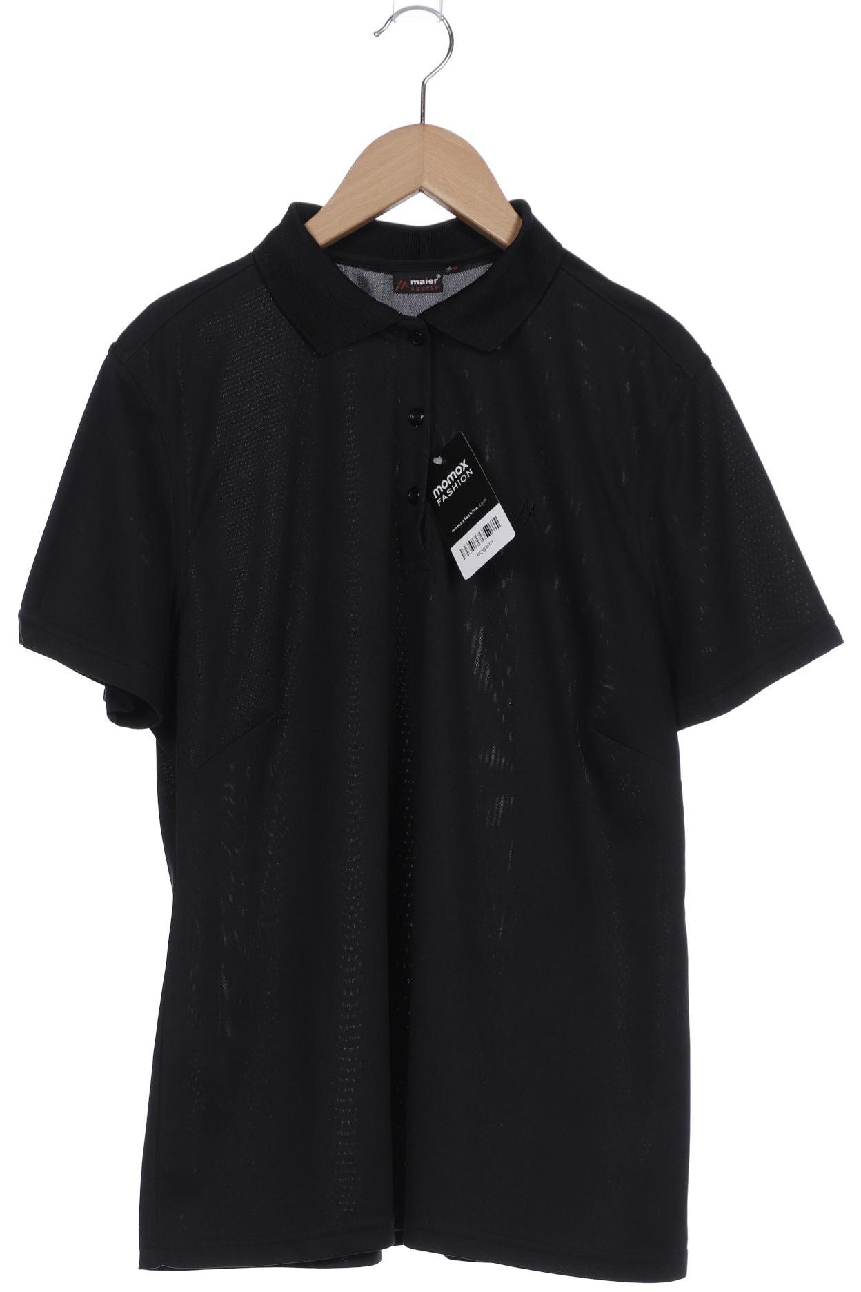 

Maier Sports Damen Poloshirt, schwarz