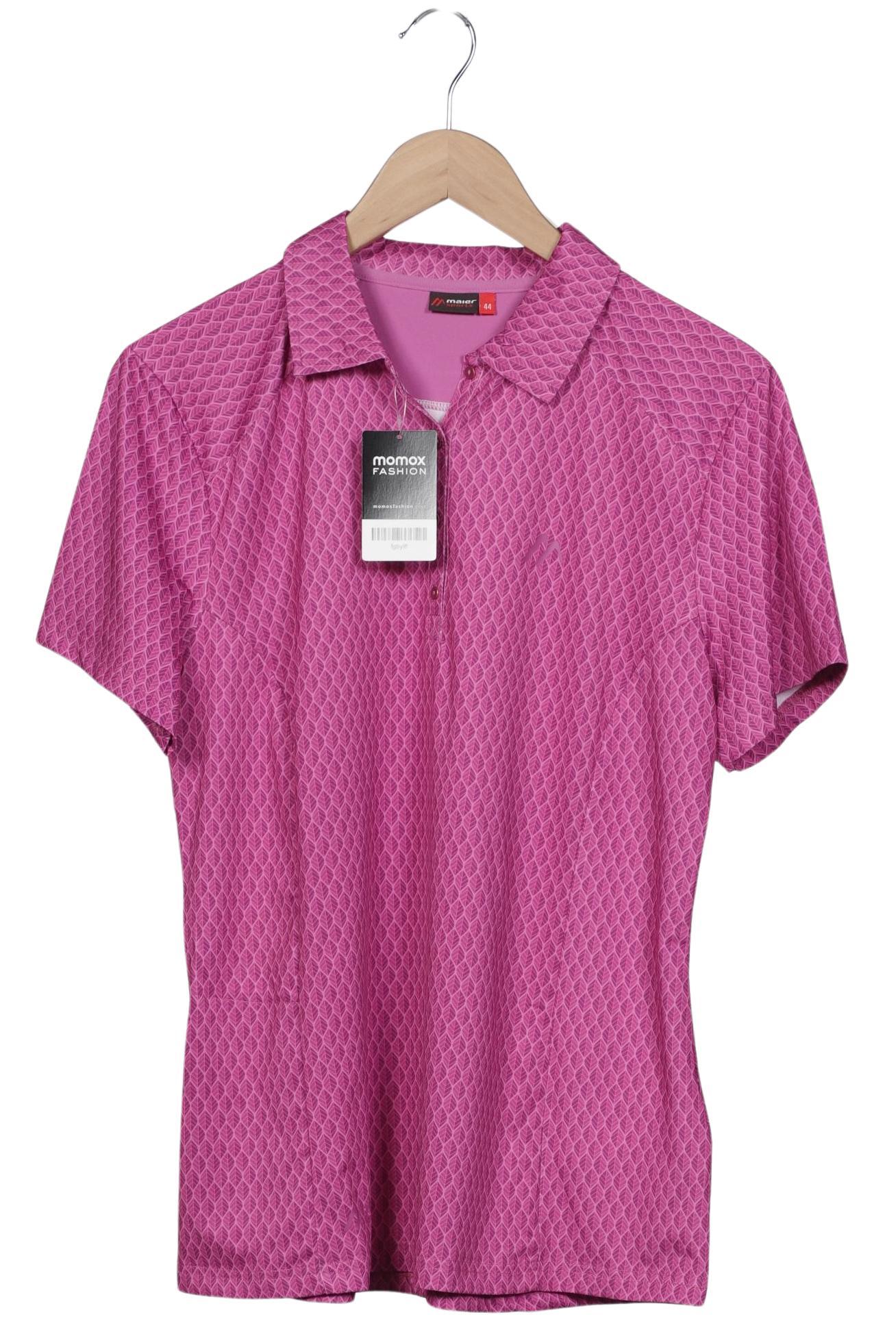 

Maier Sports Damen Poloshirt, pink, Gr. 44