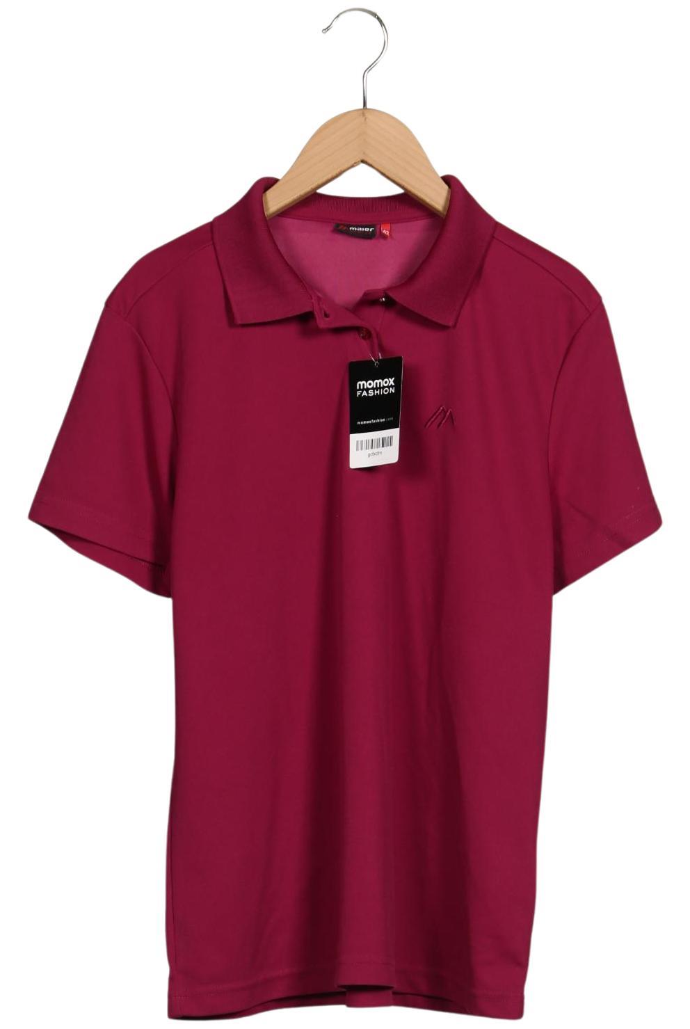 

Maier Sports Damen Poloshirt, bordeaux, Gr. 42