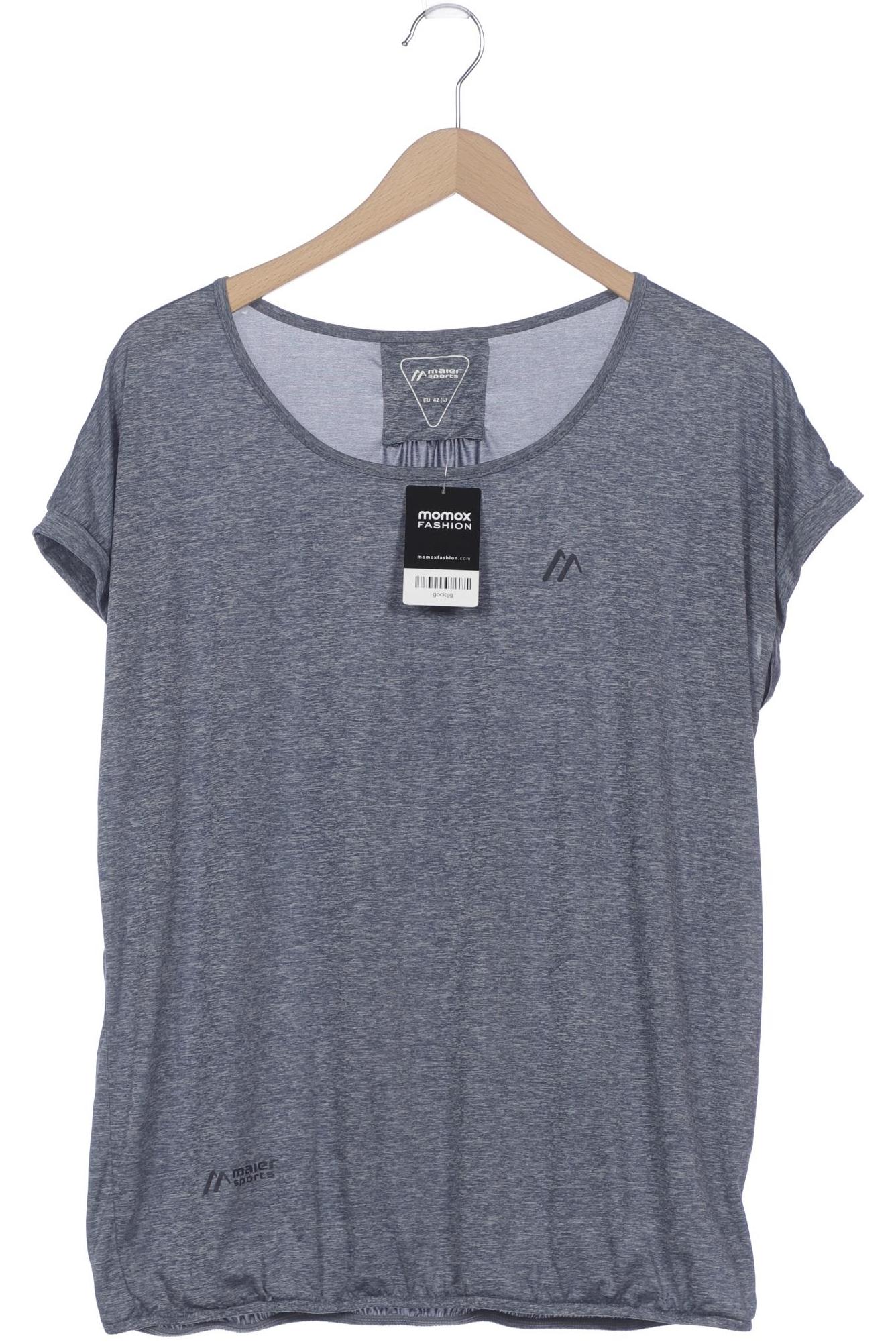 Thumbnail - Maier Sports Damen T-Shirt, blau, Gr. 42